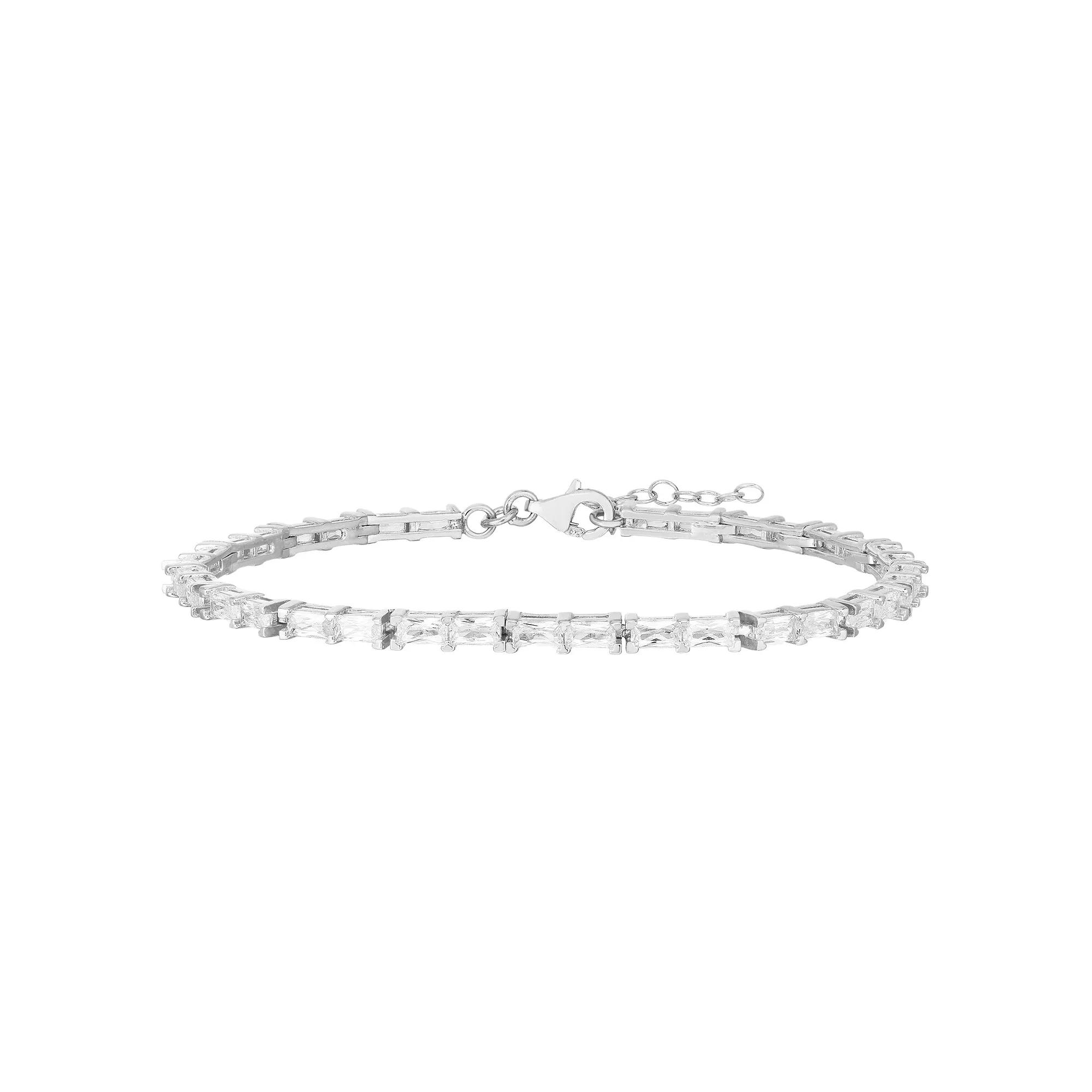 Sunkissed Sterling Cubic Zirconia Bracelet, Women's, Gold Tone Product Image
