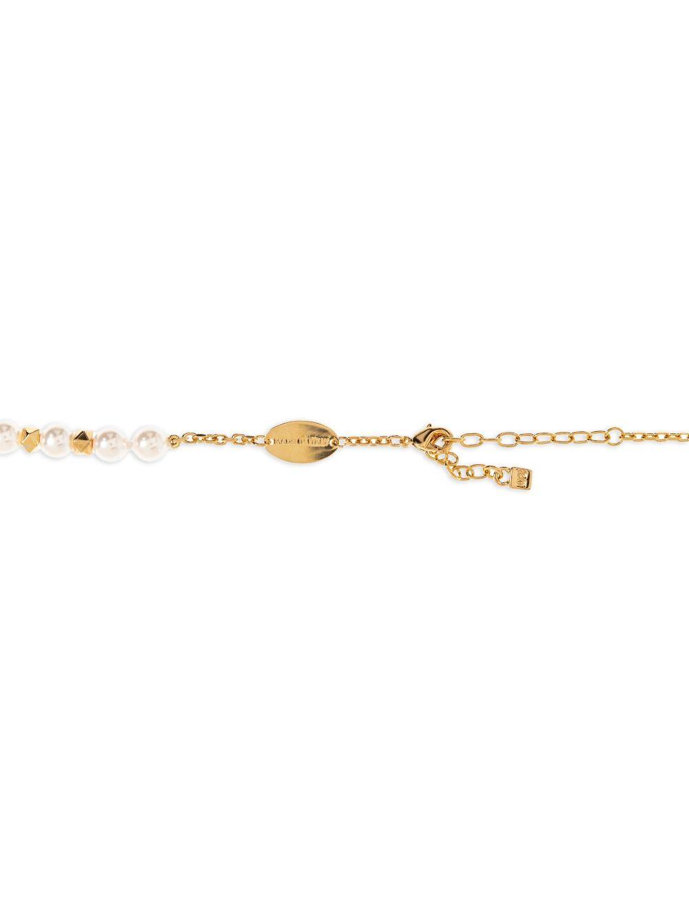 faux-pearl necklace Product Image