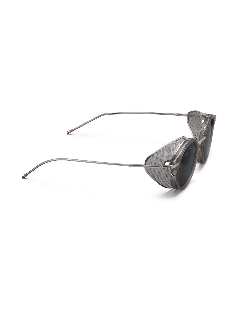 round-frame side-shields sunglasses Product Image