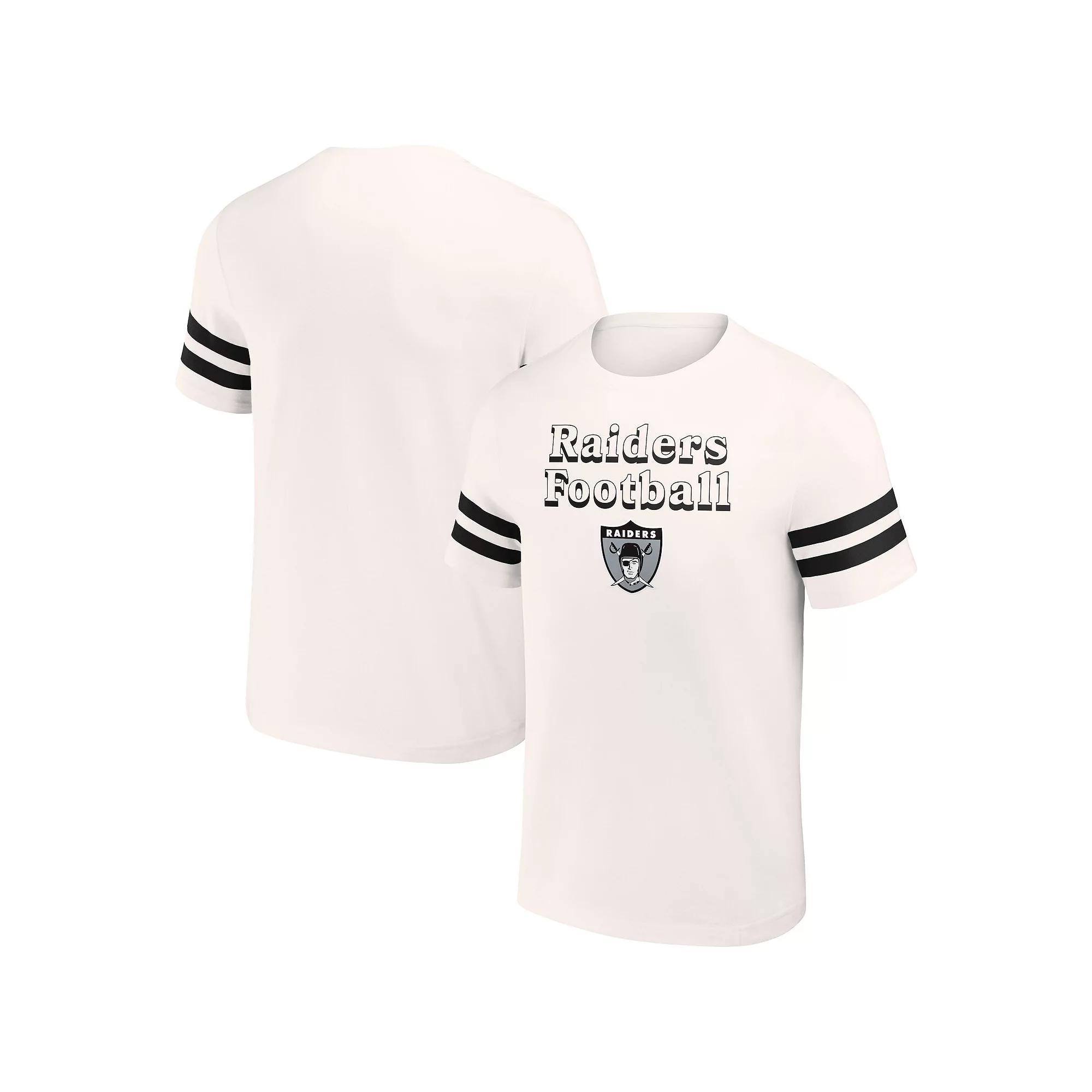 Men's NFL x Darius Rucker Collection by Fanatics Cream Las Vegas Raiders Vintage T-Shirt, Size: 2XL, Lvr Beige Product Image