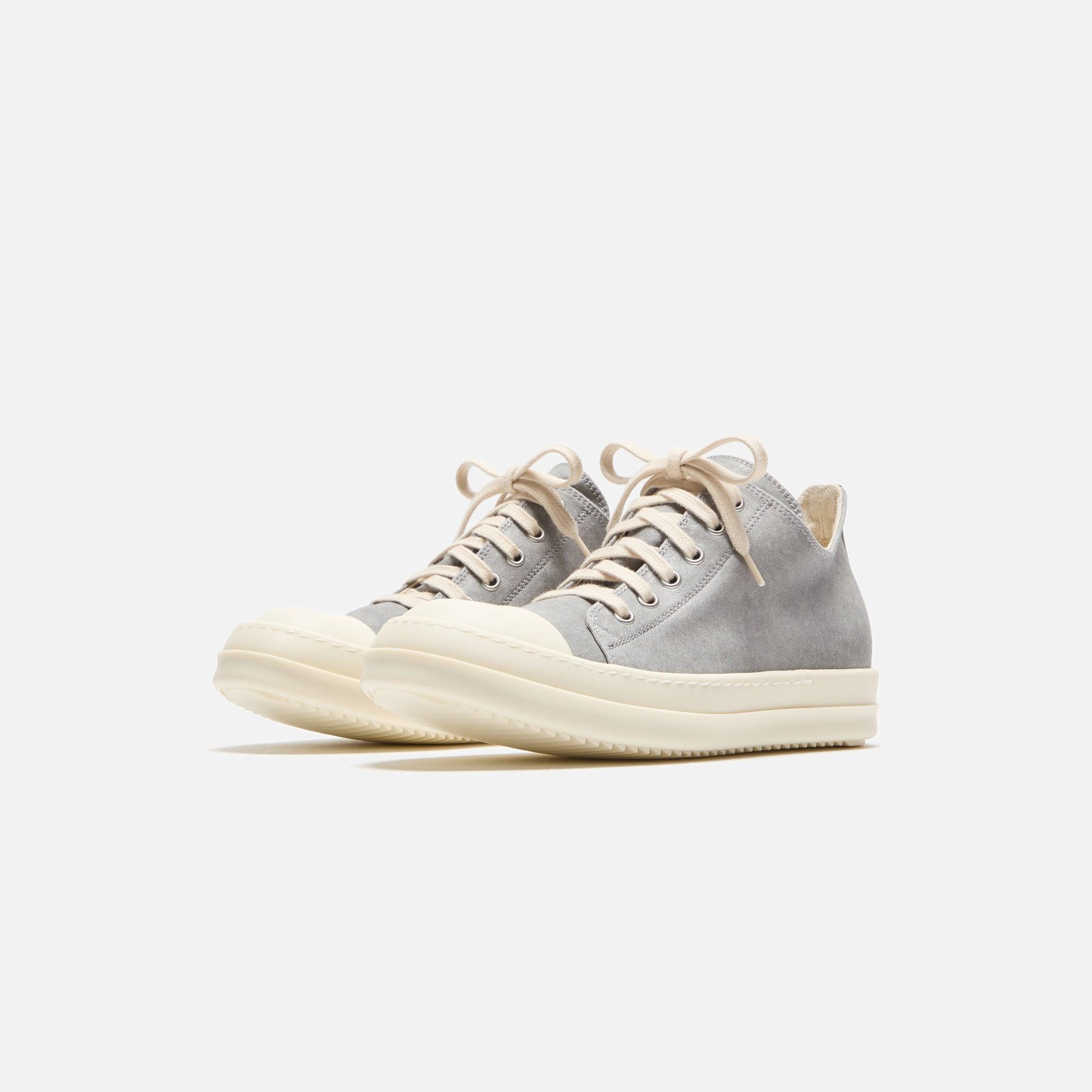 Rick Owens WMNS DRKSHDW Low Sneaks - Pearl / Milk Female Product Image