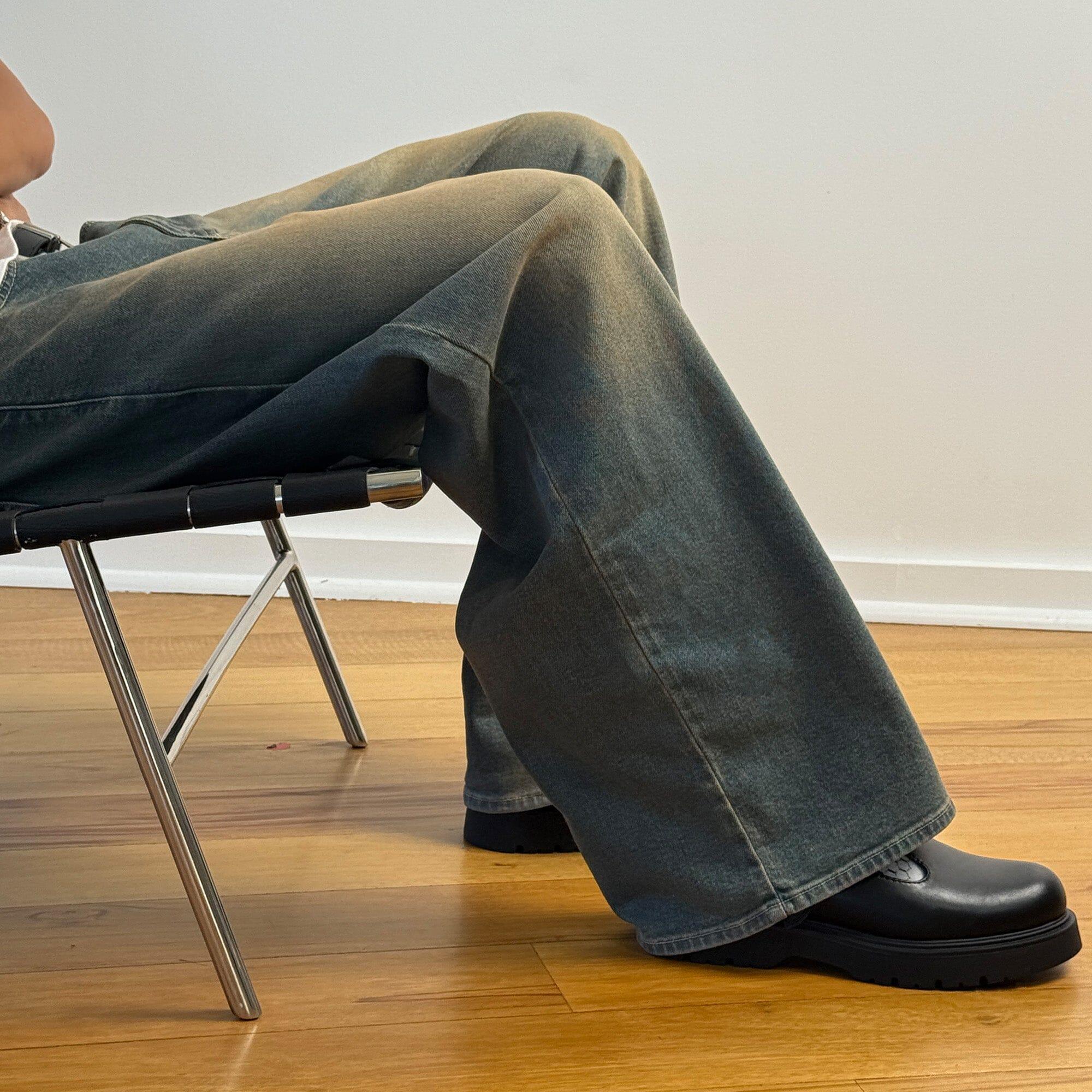 Koenji Dad Jeans | Straight-Wide, Low-Rise Product Image