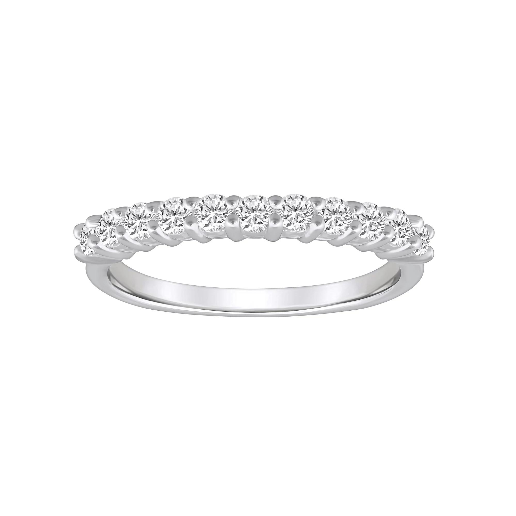 Alyson Layne 14k Gold 1/2 Carat T.W. Diamond 11-Stone Wedding Band, Women's,  Product Image