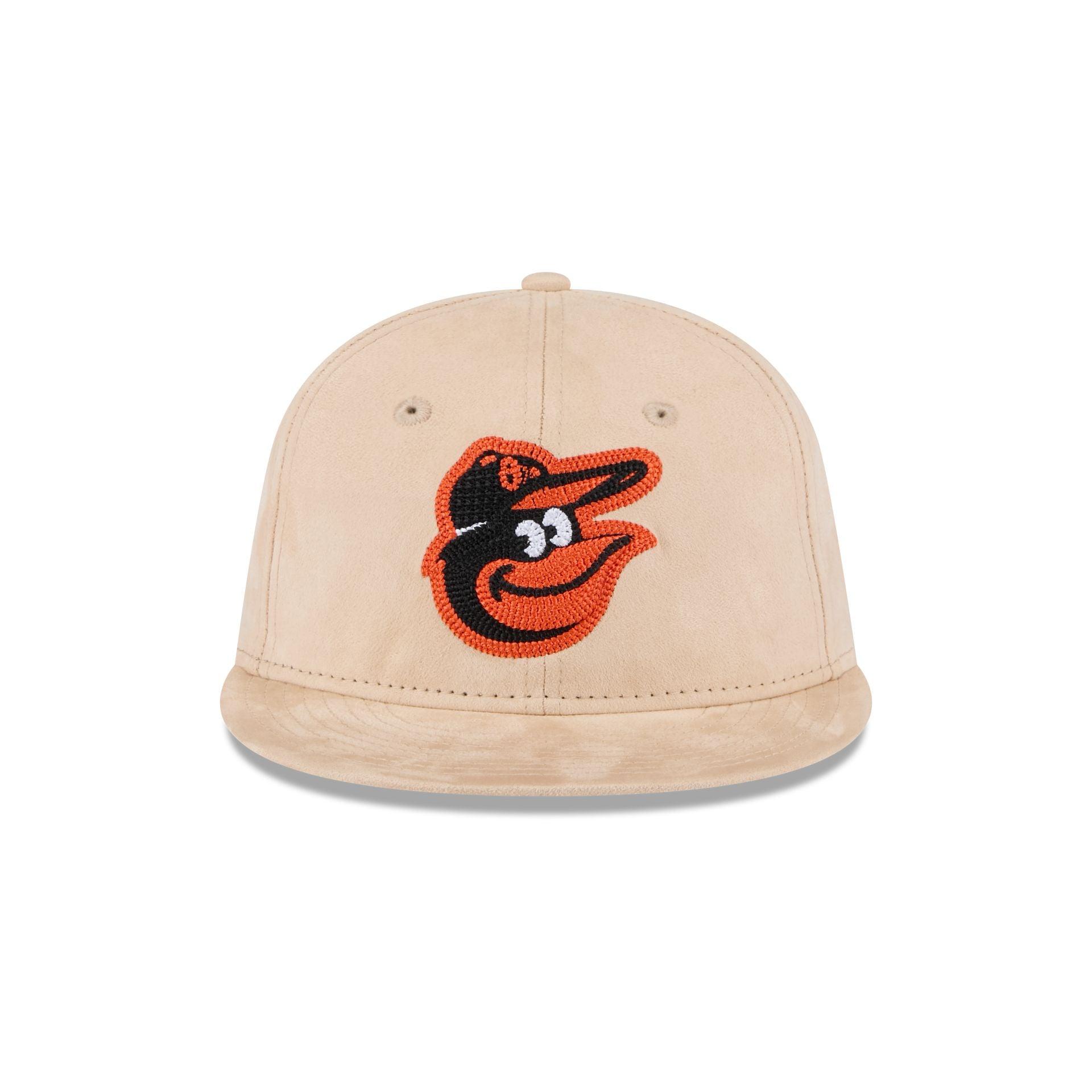 Baltimore Orioles Stone Suede Retro Crown 9FIFTY Snapback Hat Male Product Image