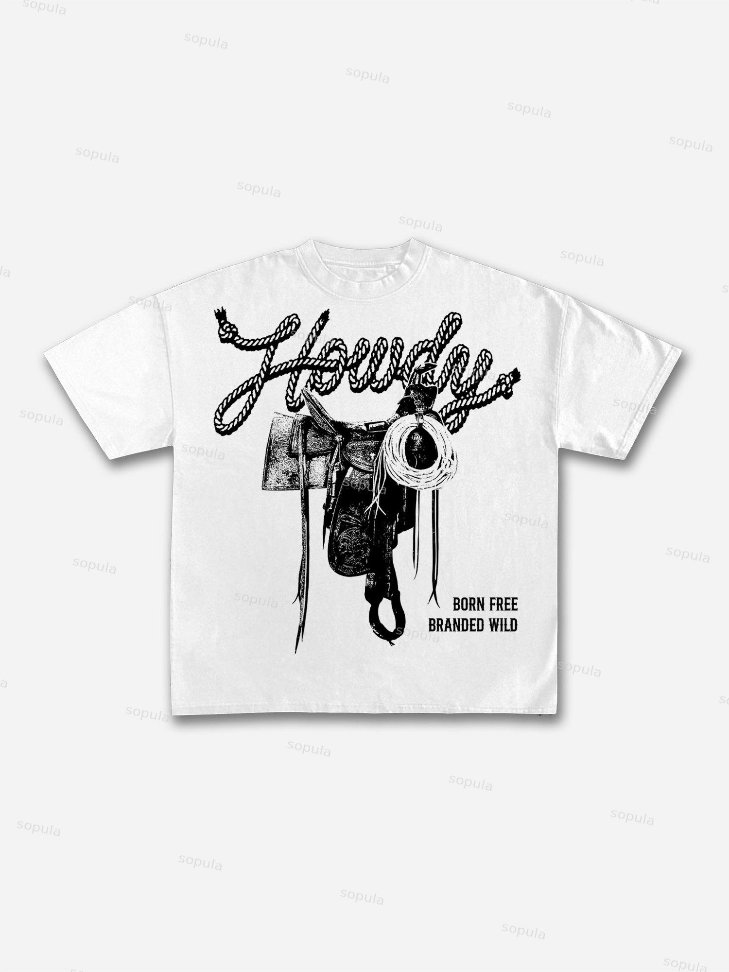 Child Of God Prayer Print Cotton T-shirt Product Image