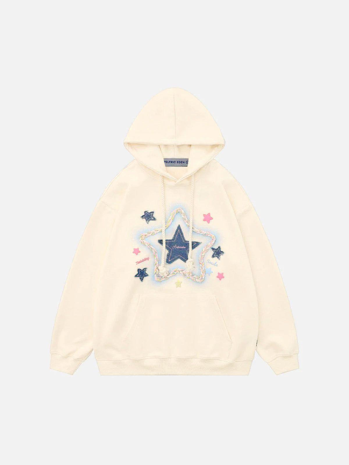 Aelfric Eden Oversized Star Hoodie Product Image