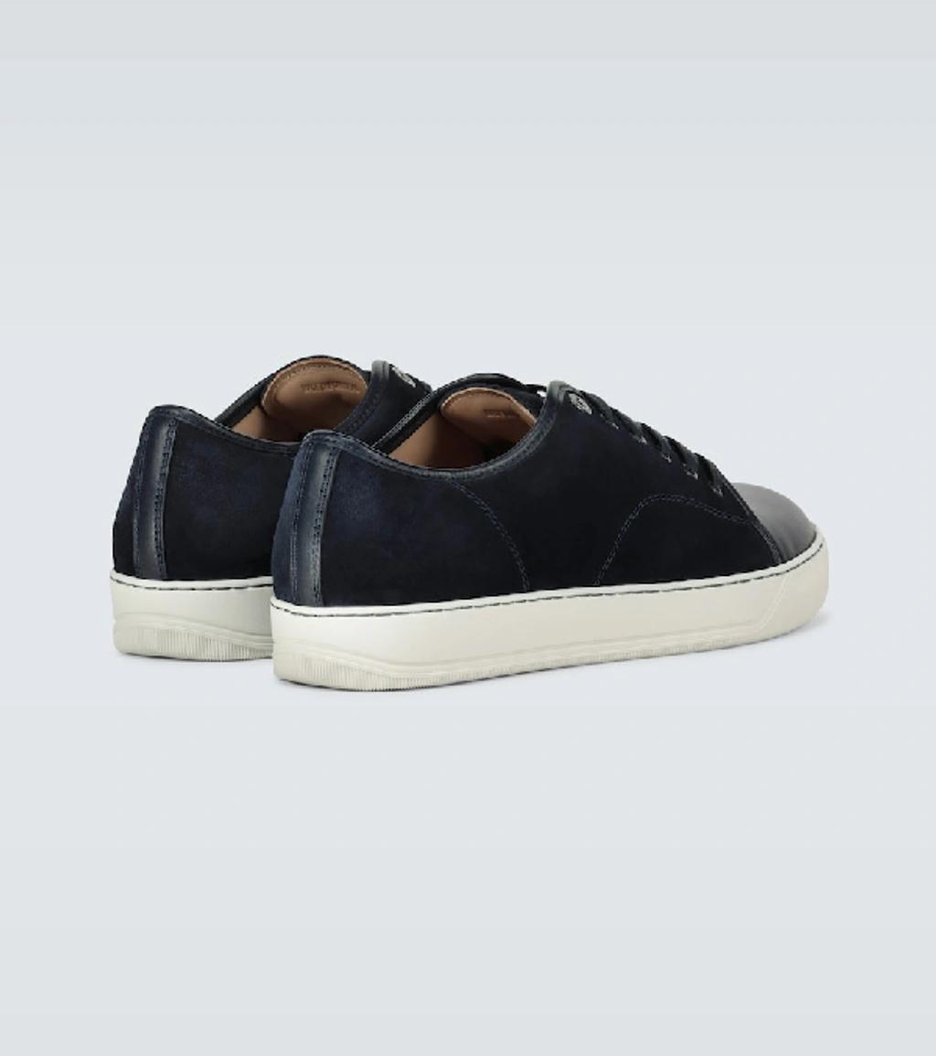 Black DBB1 Suede & Patent Leather Sneakers Product Image