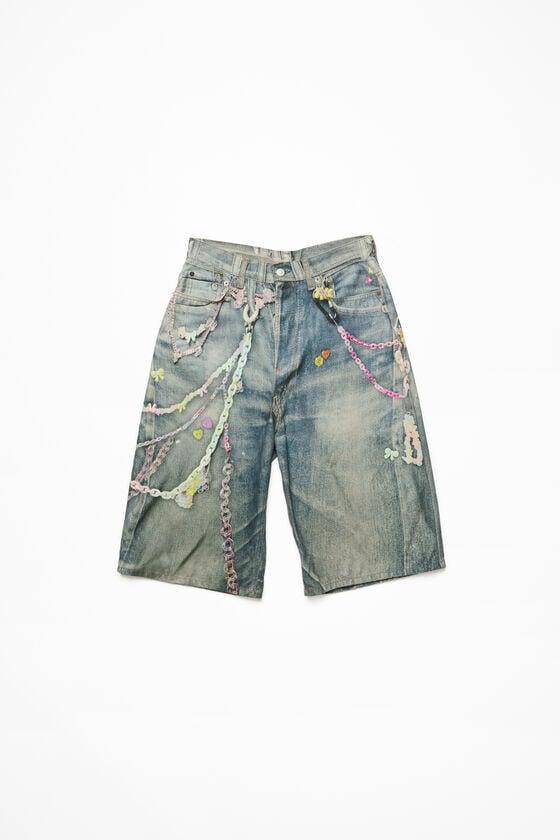 Denim shorts - loose fit Product Image