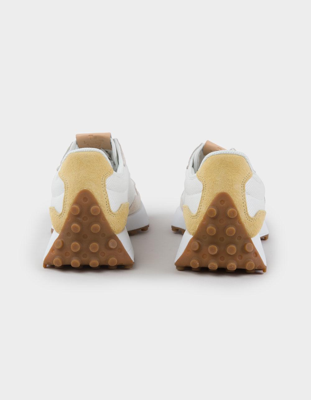 NEW BALANCE 327 Womens Shoes - WHITE/YELLOW Product Image
