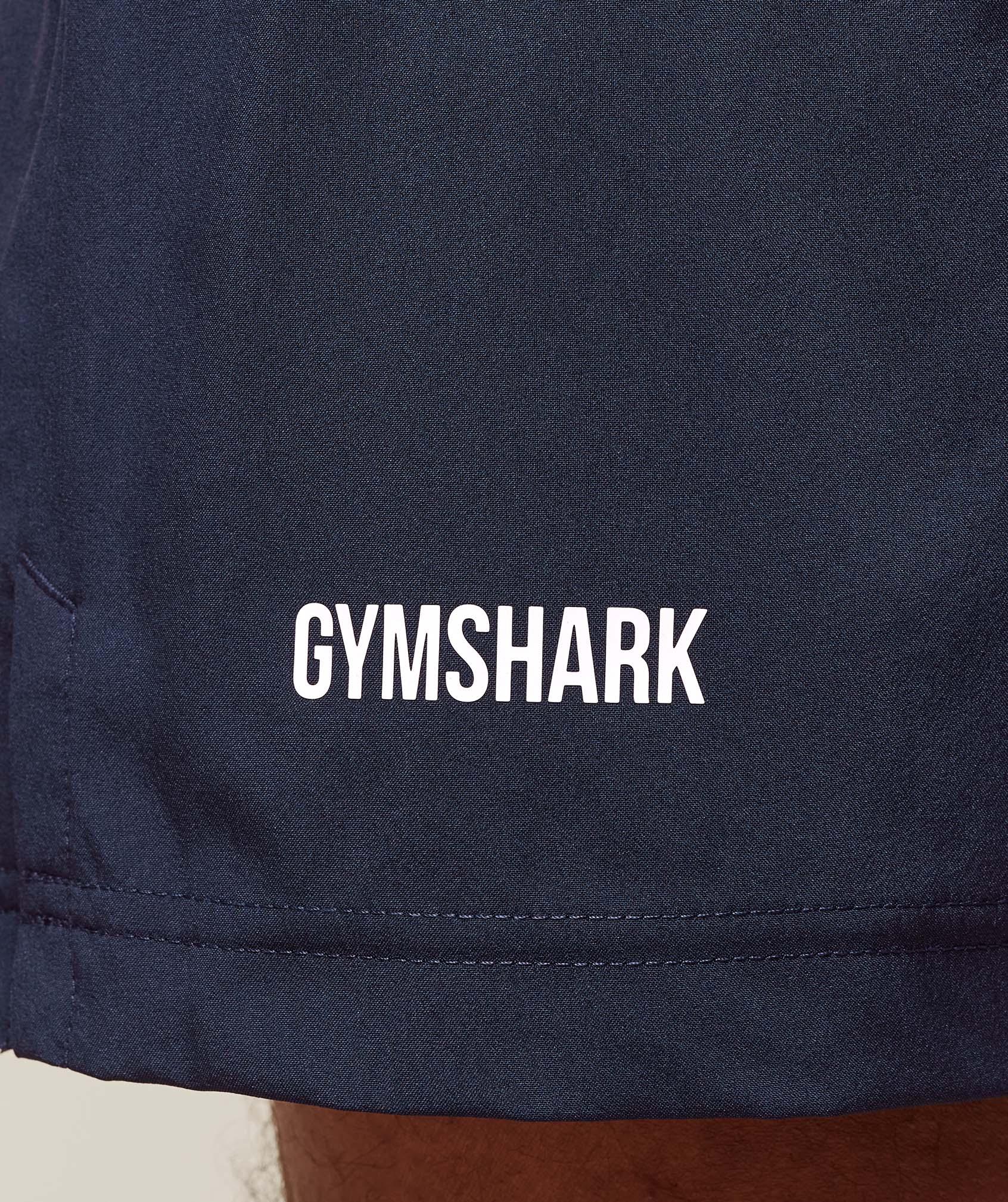 Gymshark Sport Panel 7" Shorts - Heavy Blue/Iron Blue Male Product Image