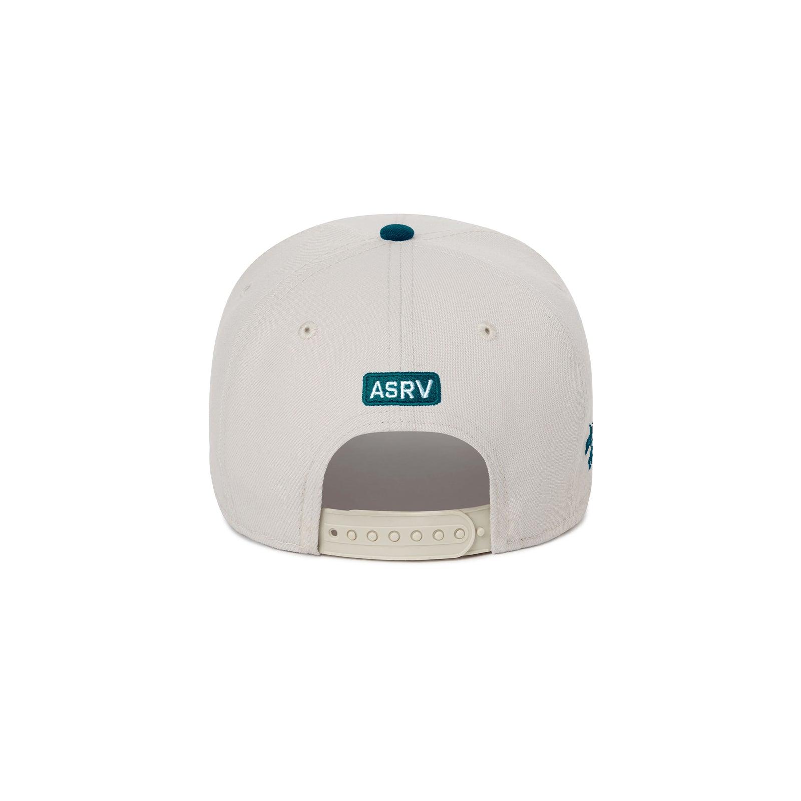 New Era® 9Forty® A-Frame Hat - Stone/Pacific Green Two Tone Product Image