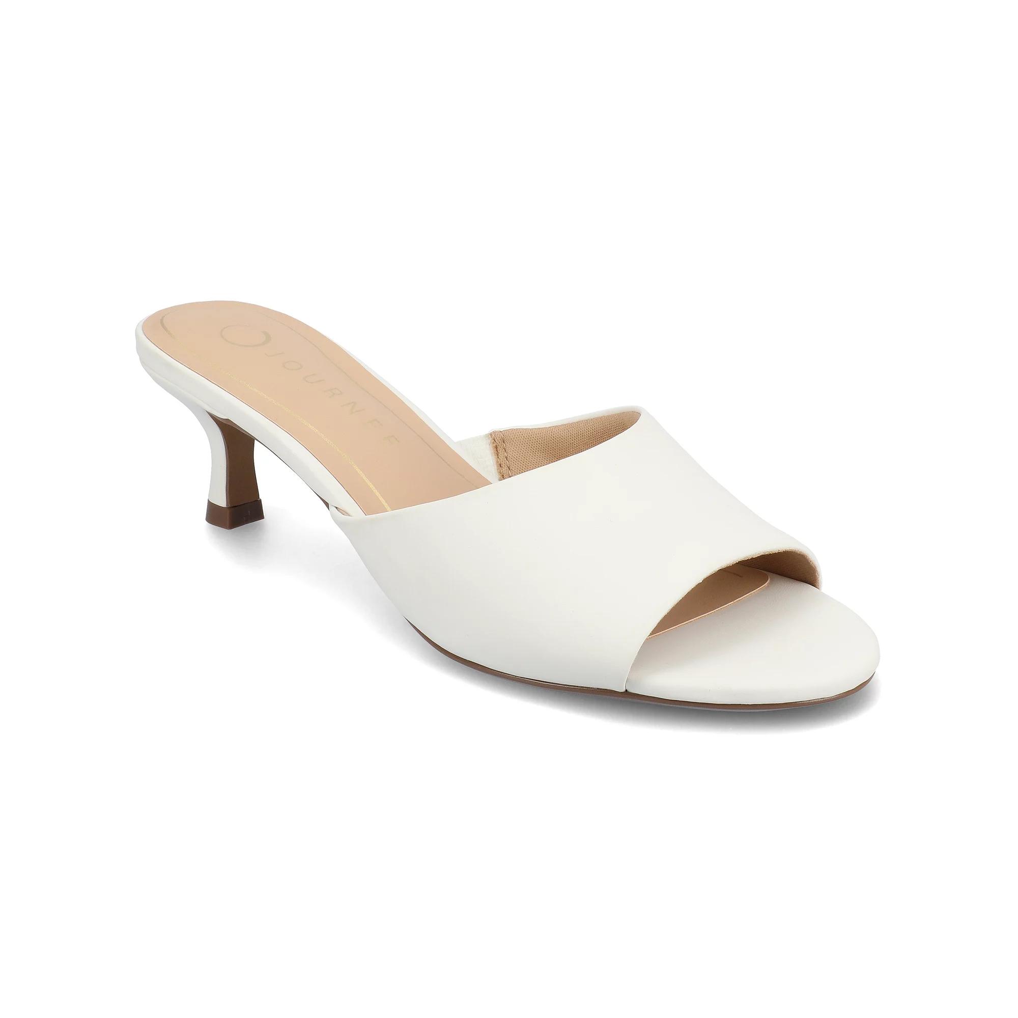 Journee Jeylah Single Band Kitten Heel Women's Dress Sandals,  Product Image