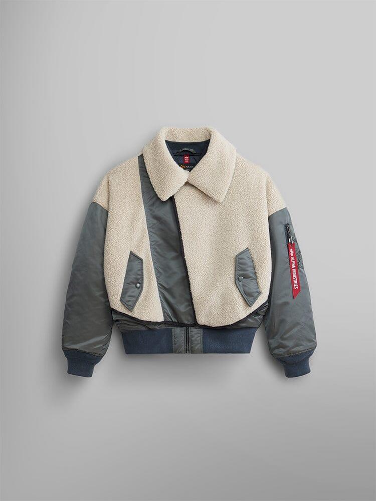 WOMEN'S B-15 SHERPA HYBRID BOMBER JACKET (SEASONAL) Product Image