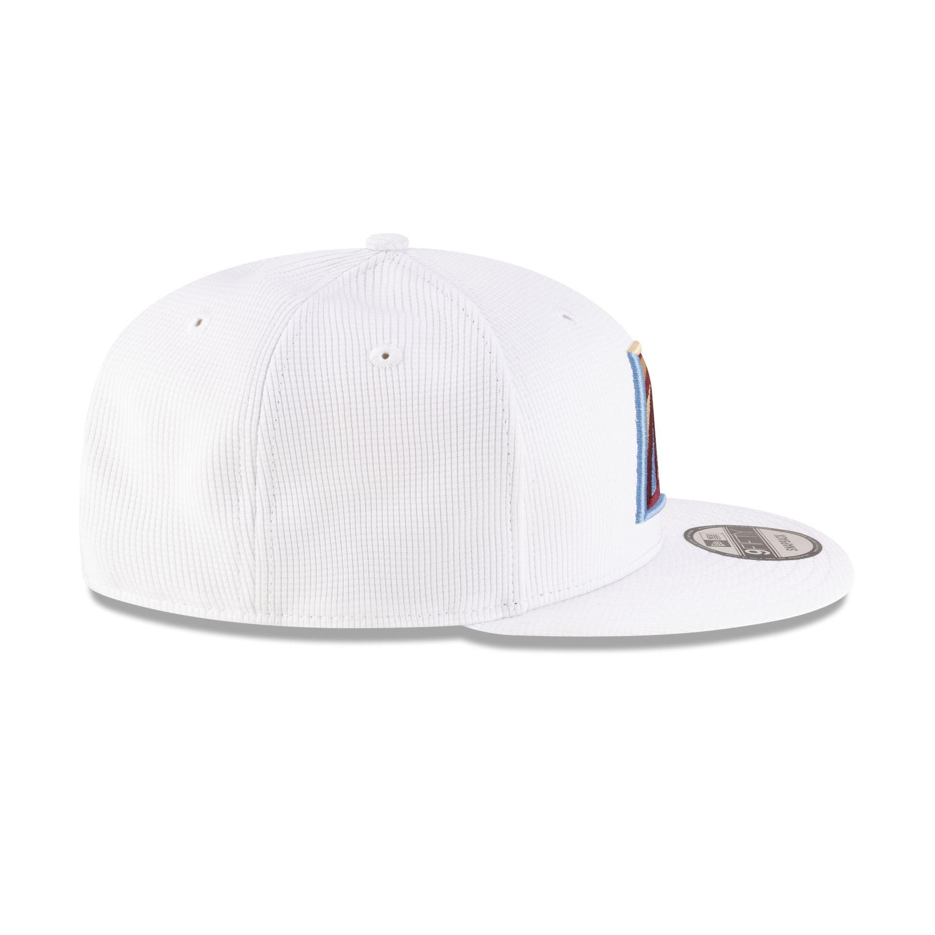 Michigan Panthers White 9FIFTY Snapback Hat Male Product Image