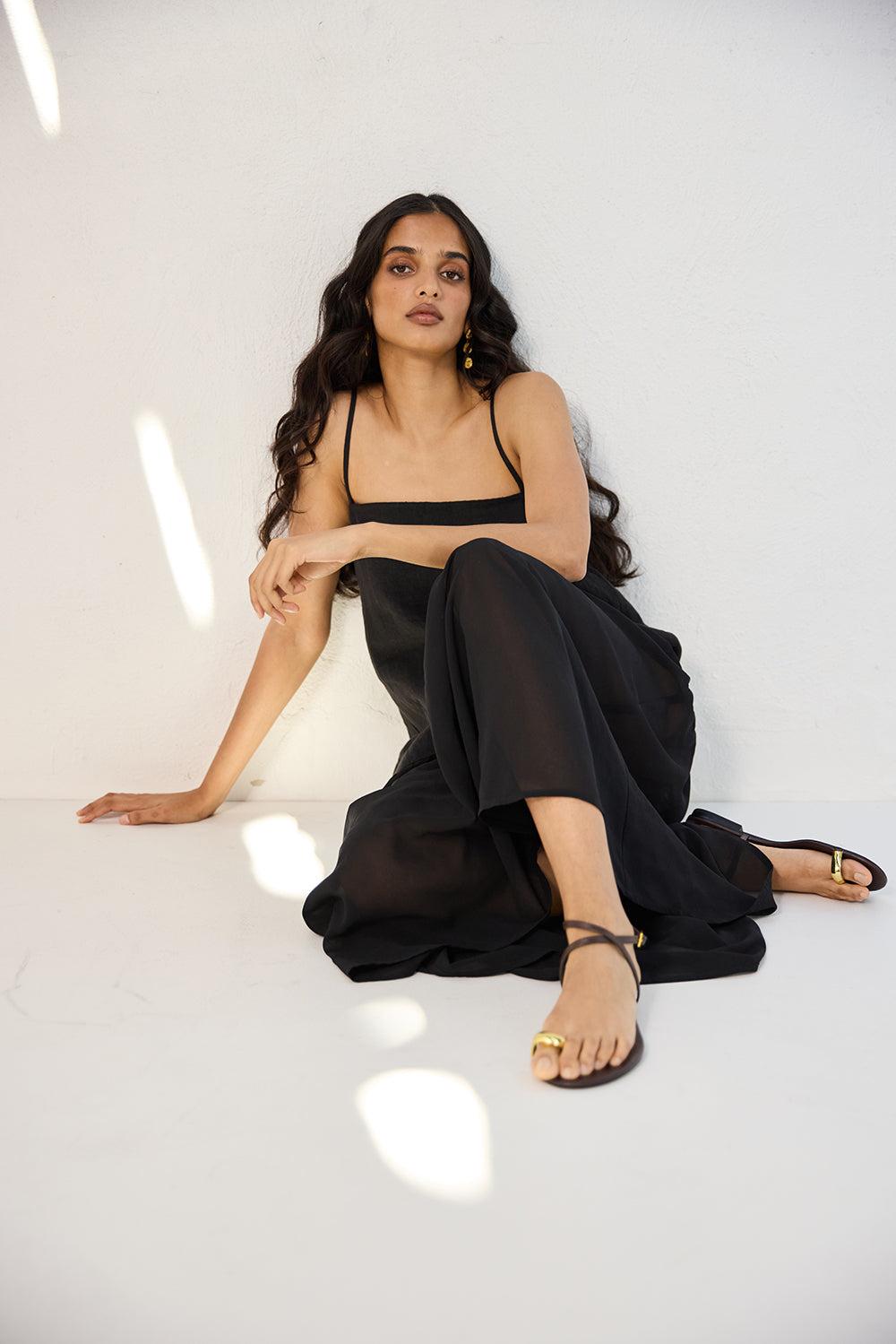 Nora Maxi Dress Black Product Image