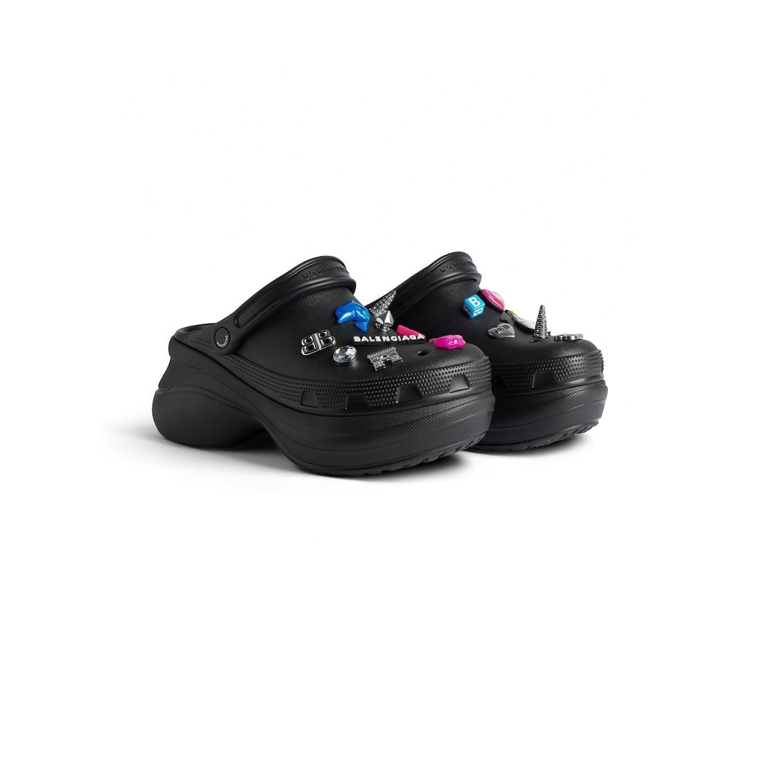 Women's Crocs™ Mule Jibbitz™ in Black Product Image