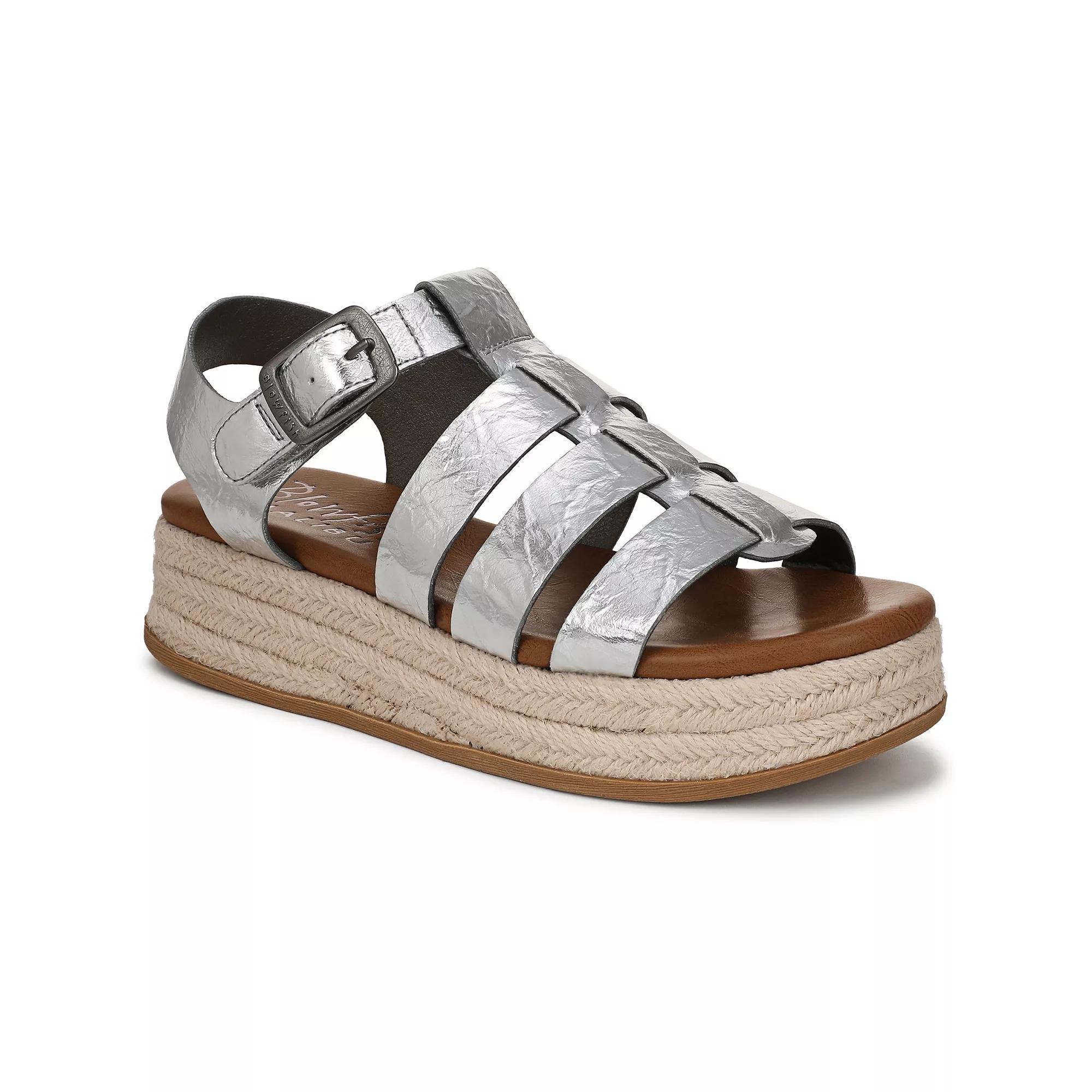 Blowfish Malibu Madrid 2 Women's Sandals, Size: 7, Silver Product Image
