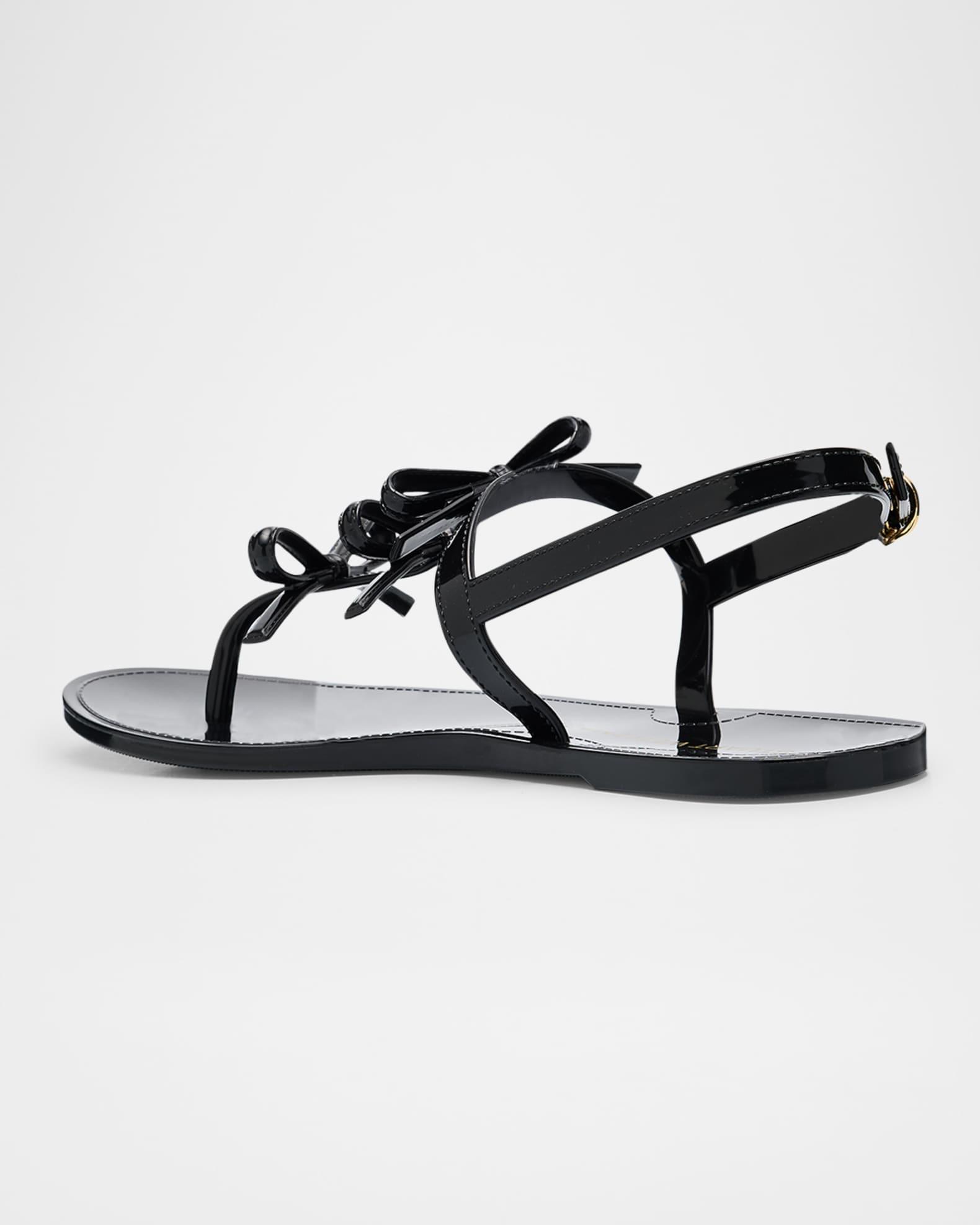 Felicity Bow Jelly Sandals Product Image