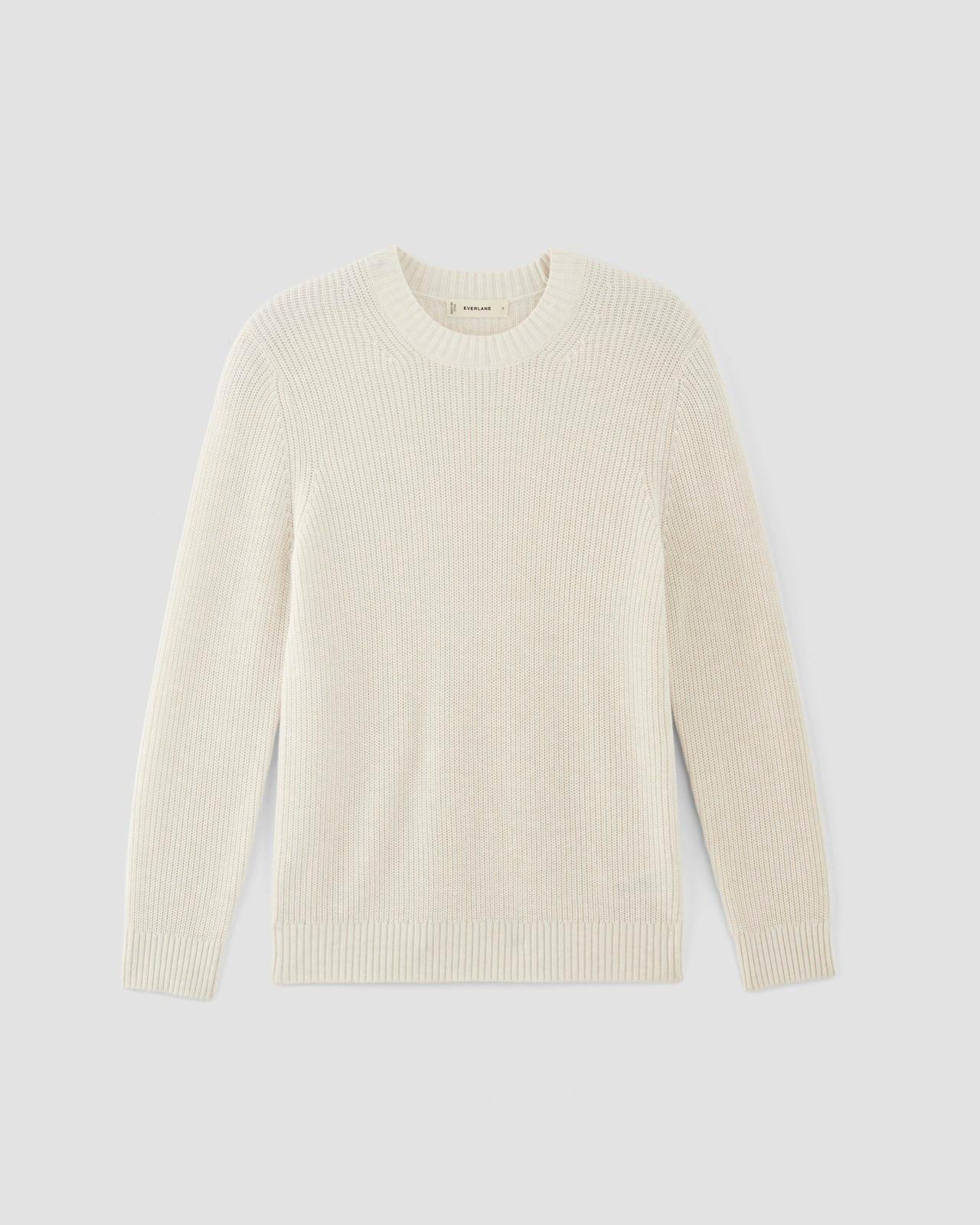 The No-Sweat Ribbed Crew Product Image