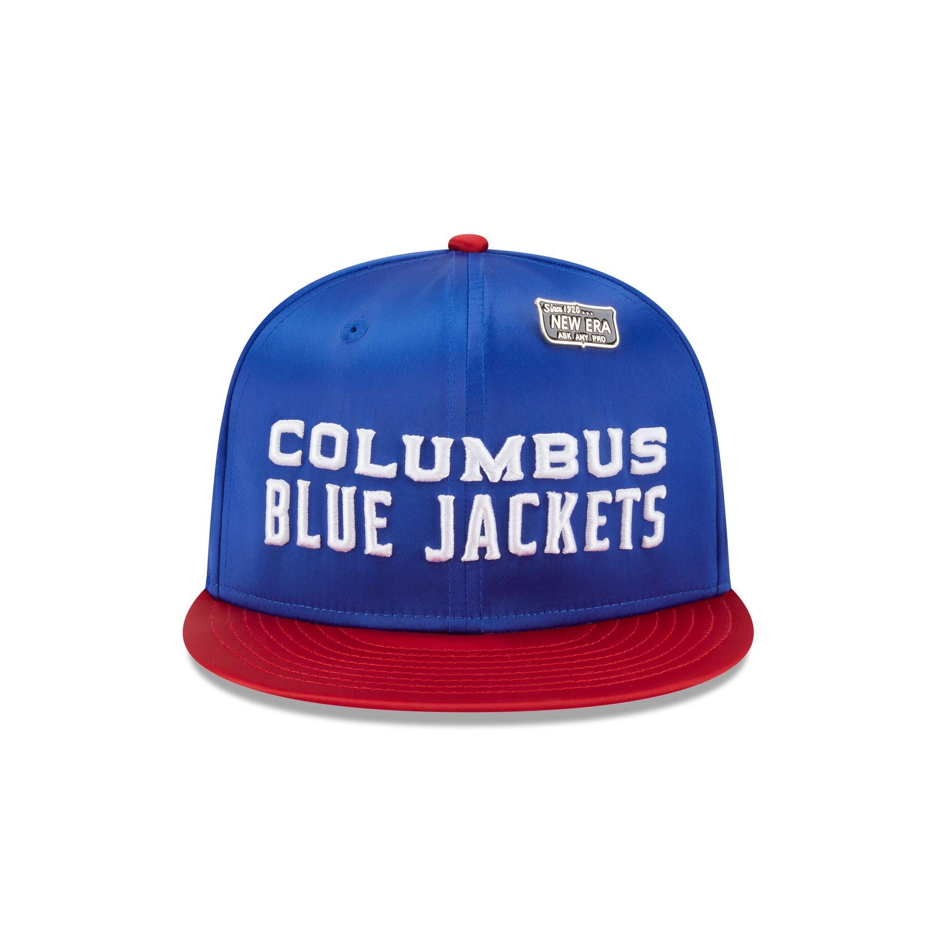 Columbus Blue Jackets Spring Satin 59FIFTY Fitted Hat Male Product Image