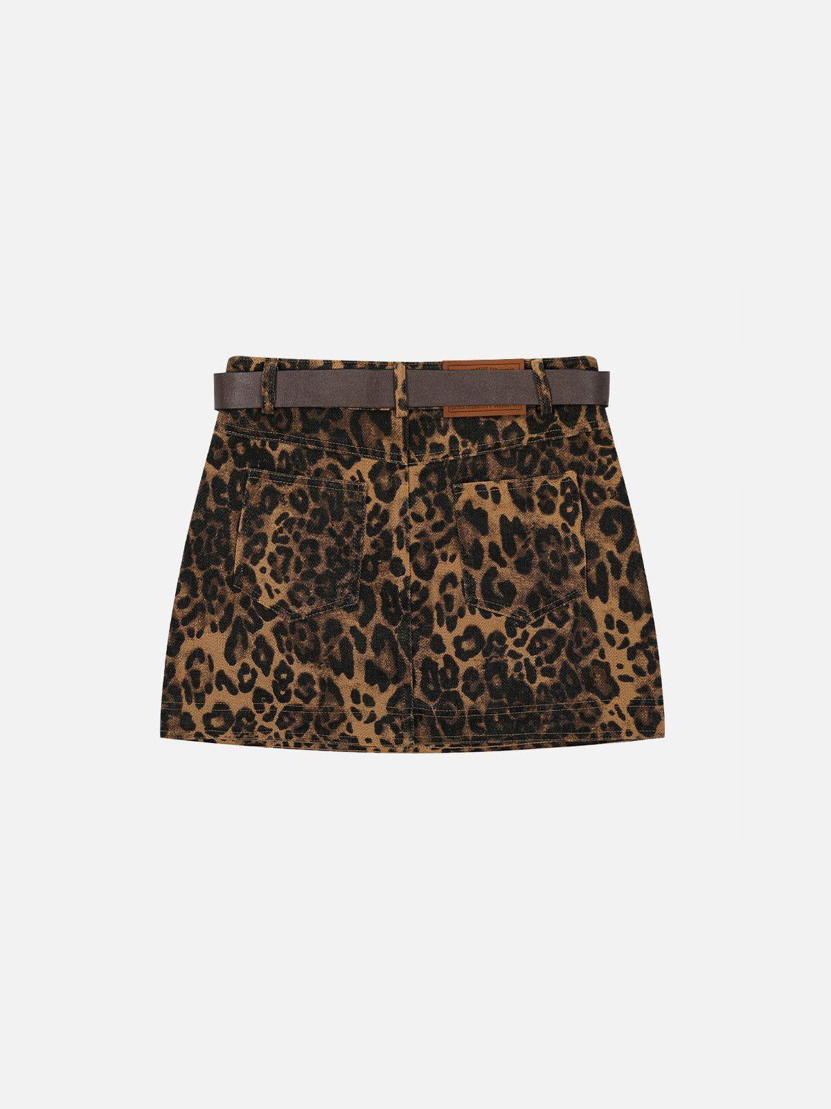 Aelfric Eden Leopard Print Skirt Female Product Image