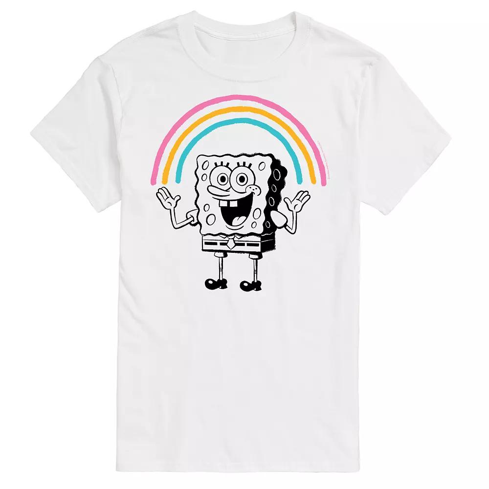 Big & Tall SpongeBob SquarePants "Imagination" Graphic Tee, Men's,  Product Image