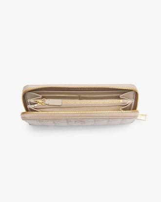 Maheki Zipped Embossed Leather Billfold Product Image