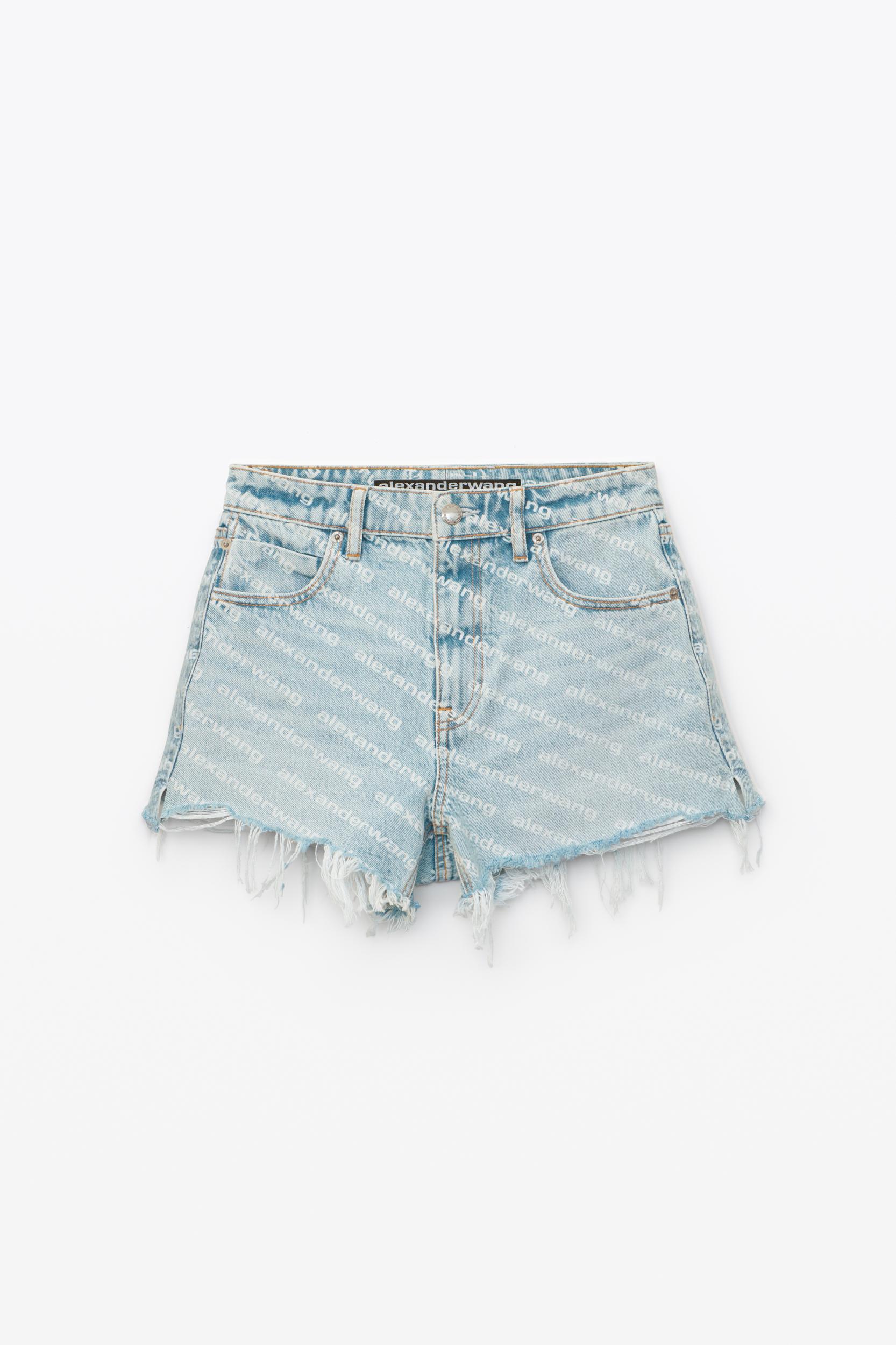 Bite Logo Short In Pebble Bleach Denim Product Image