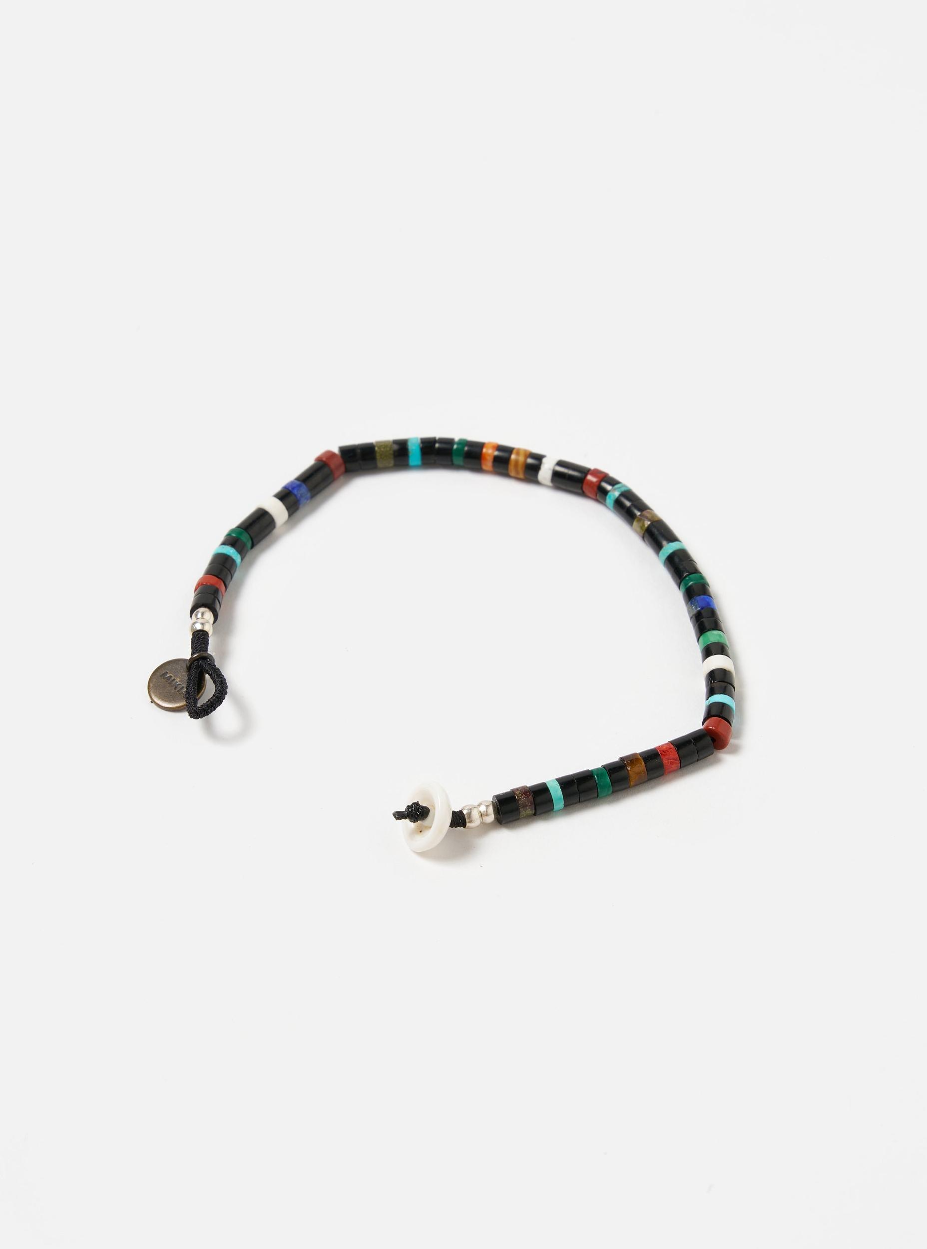 Mikia Heishi Beads Bracelet in Jet/Multi Product Image
