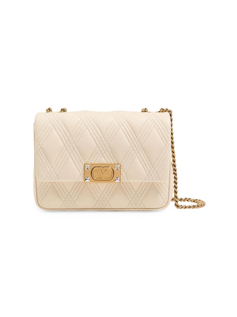 Womens Quiltie 67 Medium Shoulder Bag in Quilted Nappa Leather Product Image