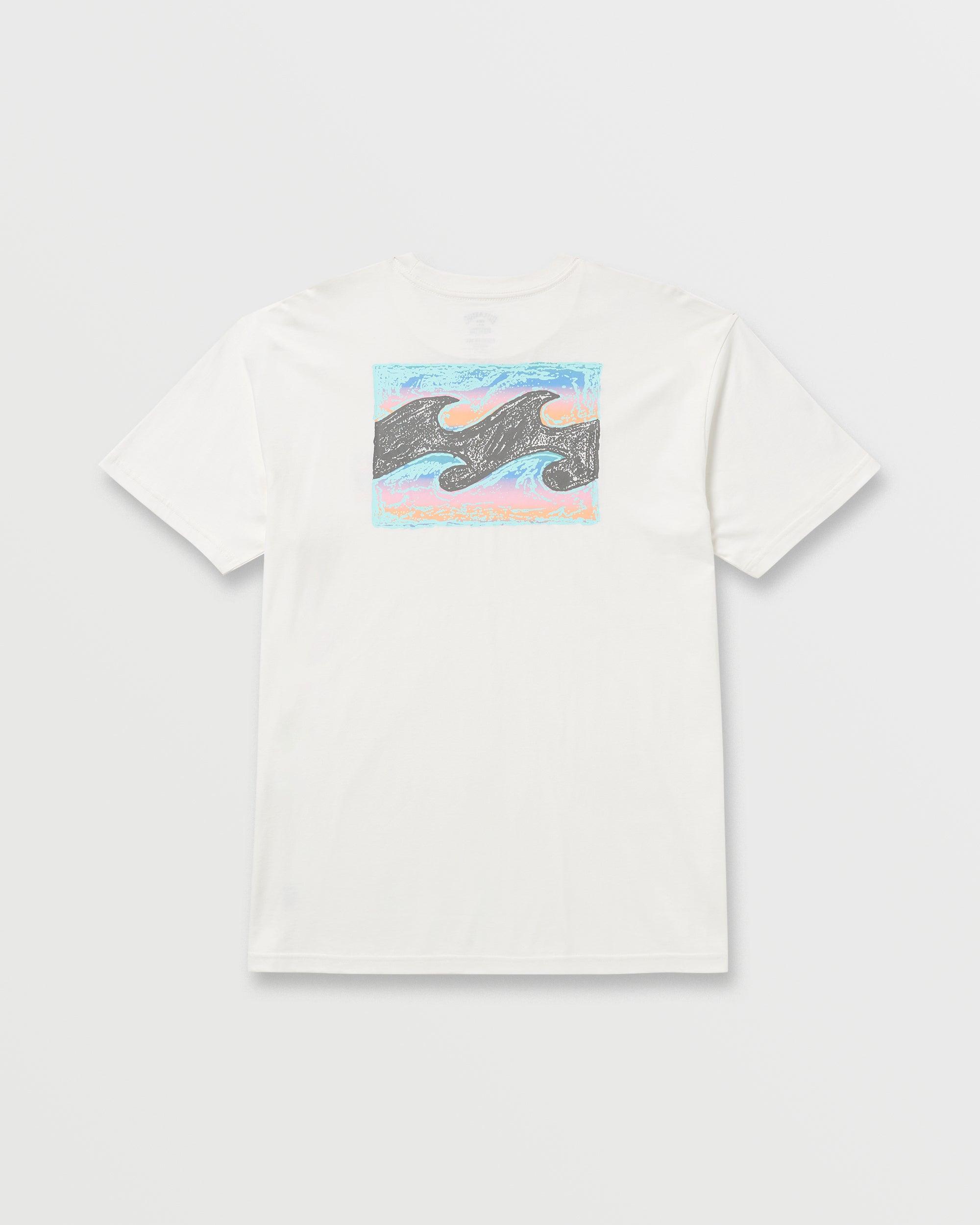 Crayon Wave Premium Tee - Off White Male Product Image