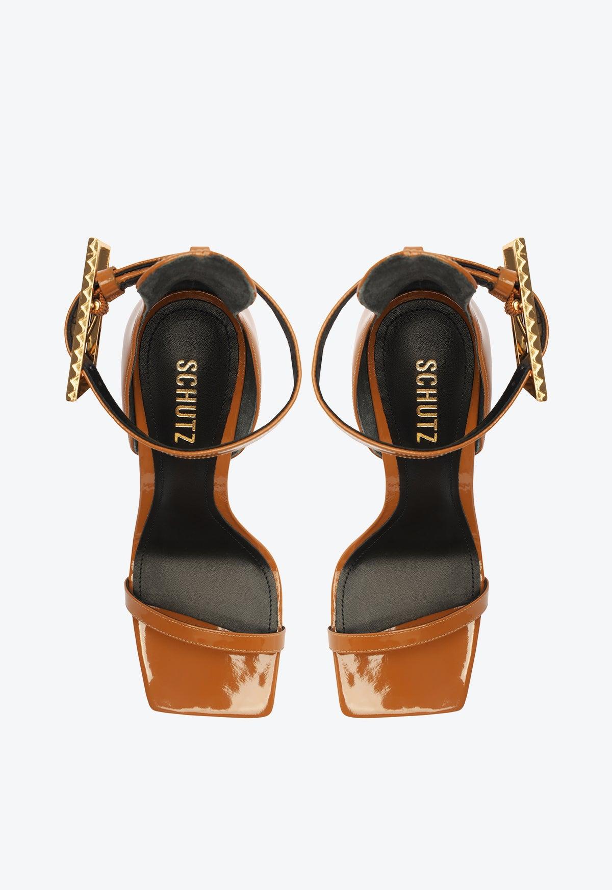 Ciara Patent Leather Sandal Female Product Image