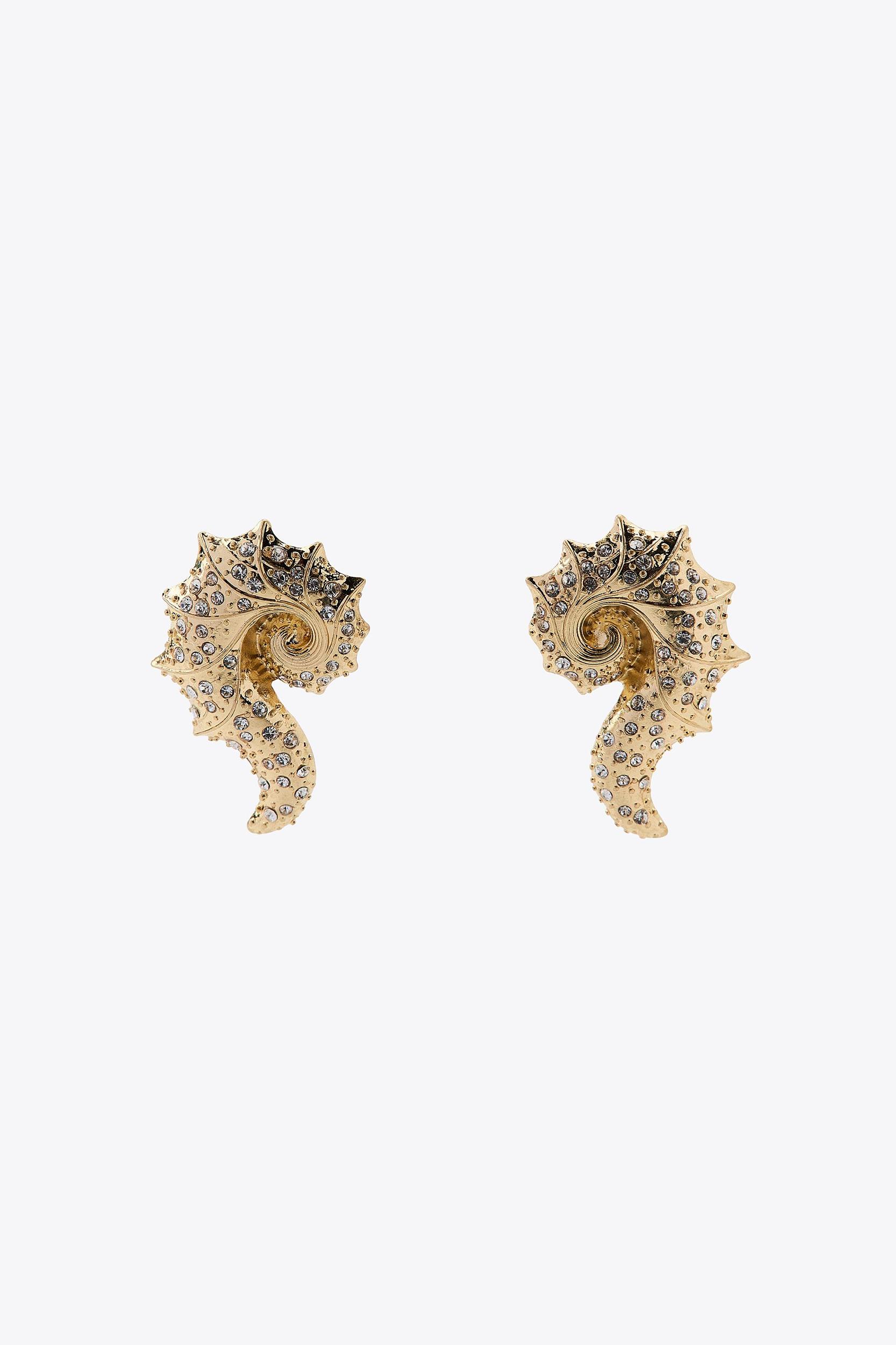 JEWEL SHELL EARRINGS Product Image