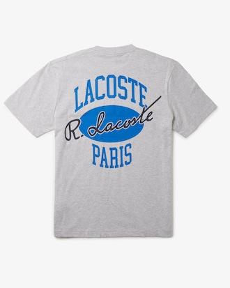 Men's Print Back Cotton T-Shirt Product Image