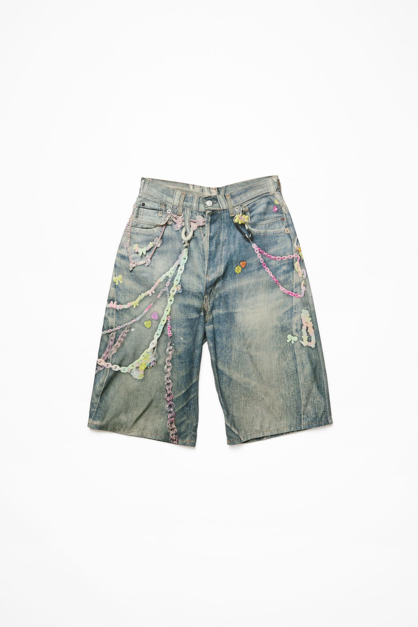 Denim shorts - loose fit Product Image