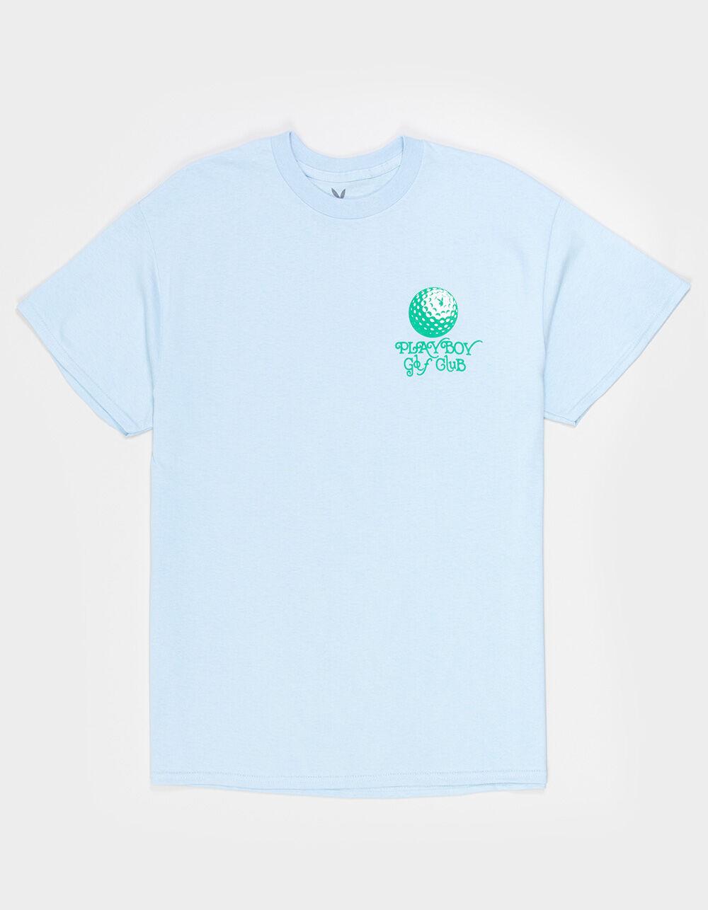 COLOR BARS x Playboy Golf Club Mens Tee - LIGHT BLUE Product Image