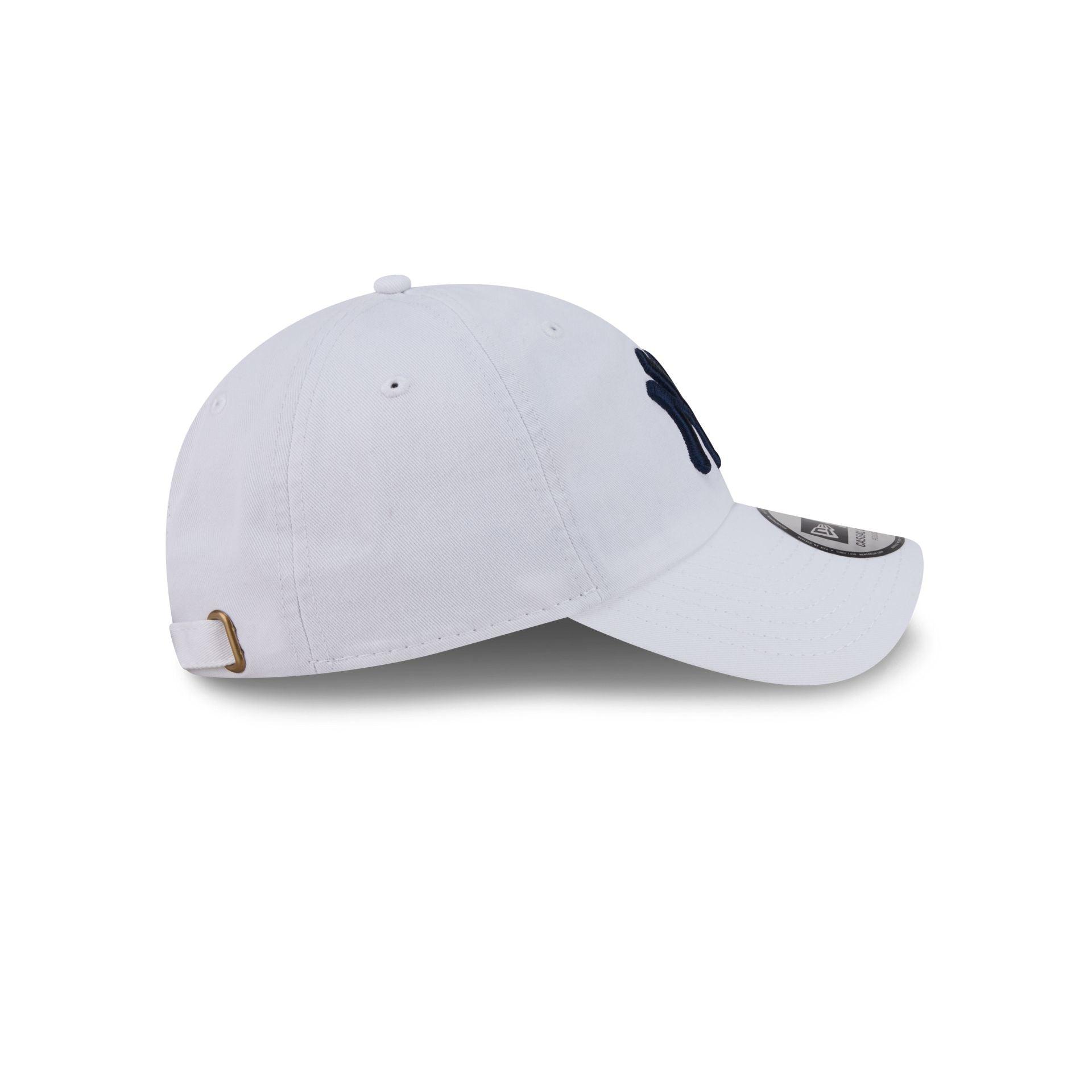 New York Yankees White Casual Classic Adjustable Hat Male Product Image