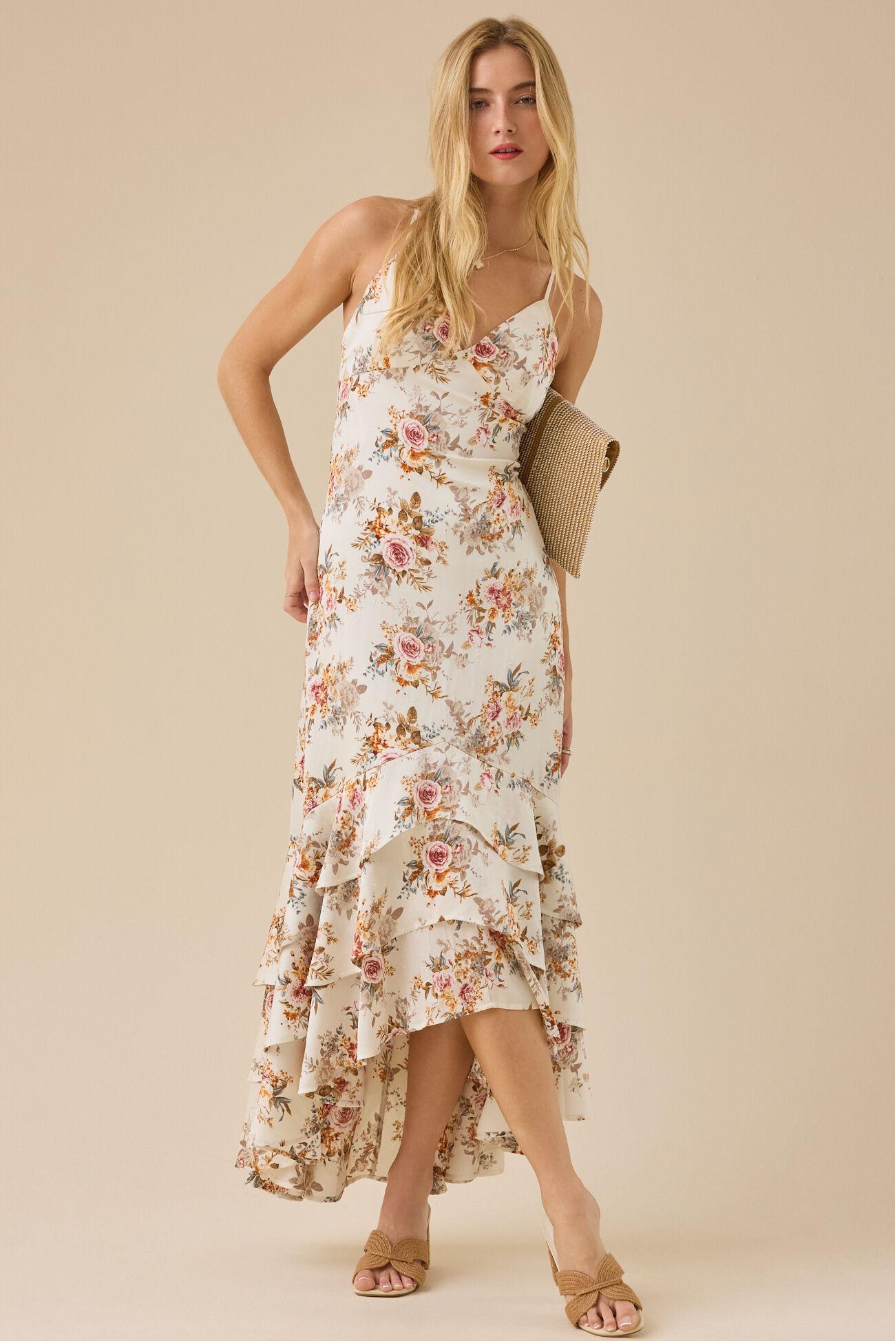 Paulette Floral Maxi Dress Product Image