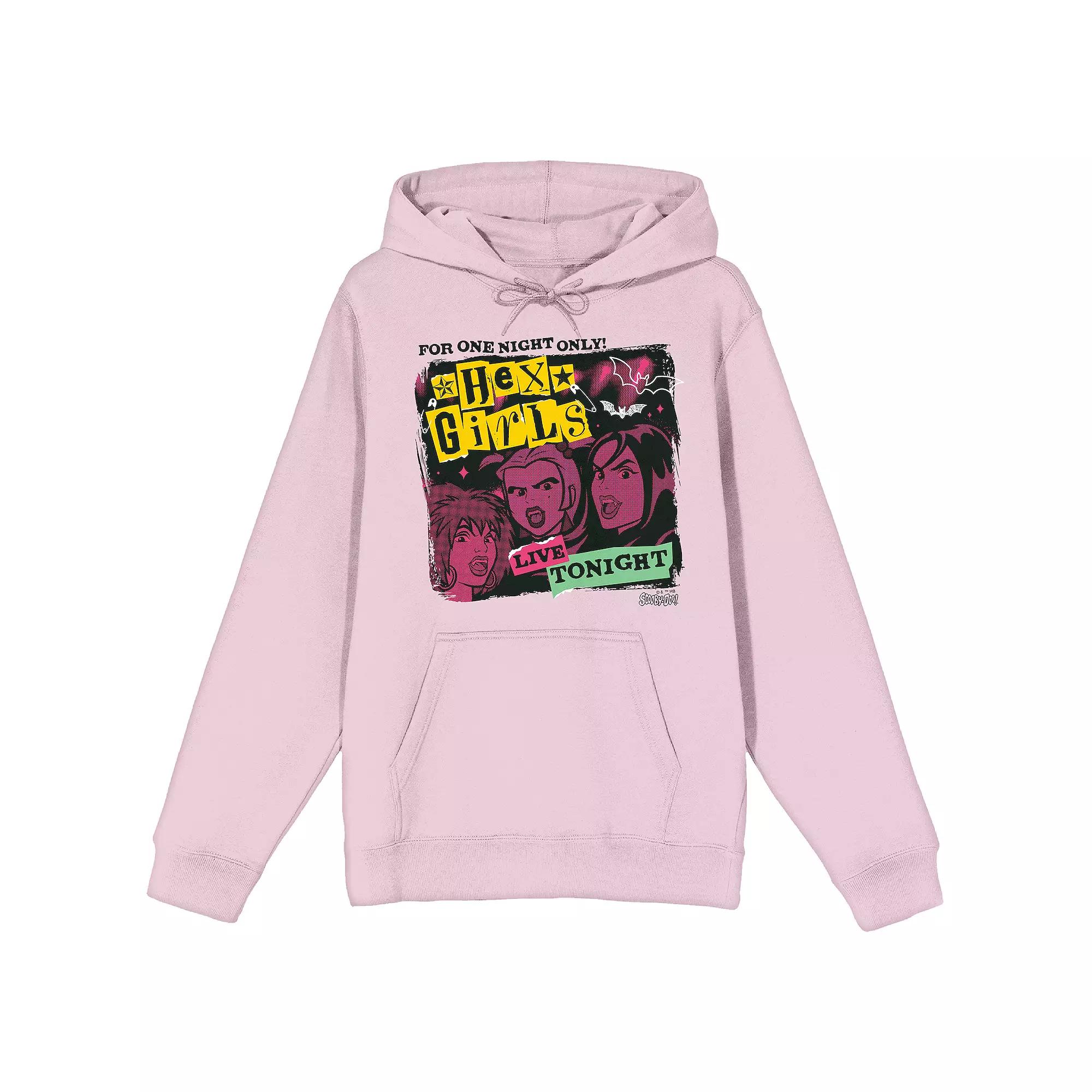 Men's Scooby-Doo Hex Girls Live Concert Poster Graphic Hoodie,  Product Image