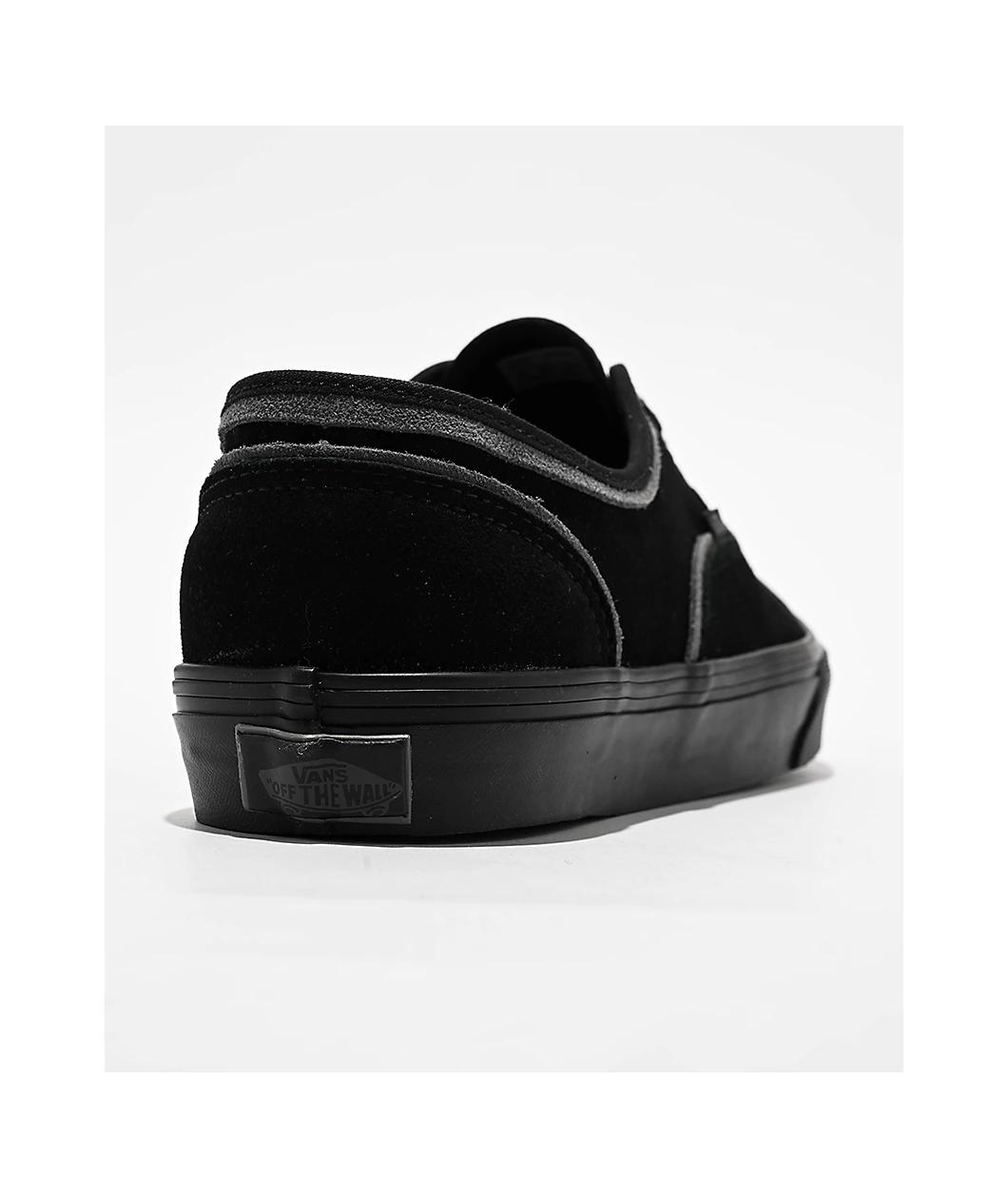 Vans Authentic Silver Black & Grey Skate Shoes Product Image