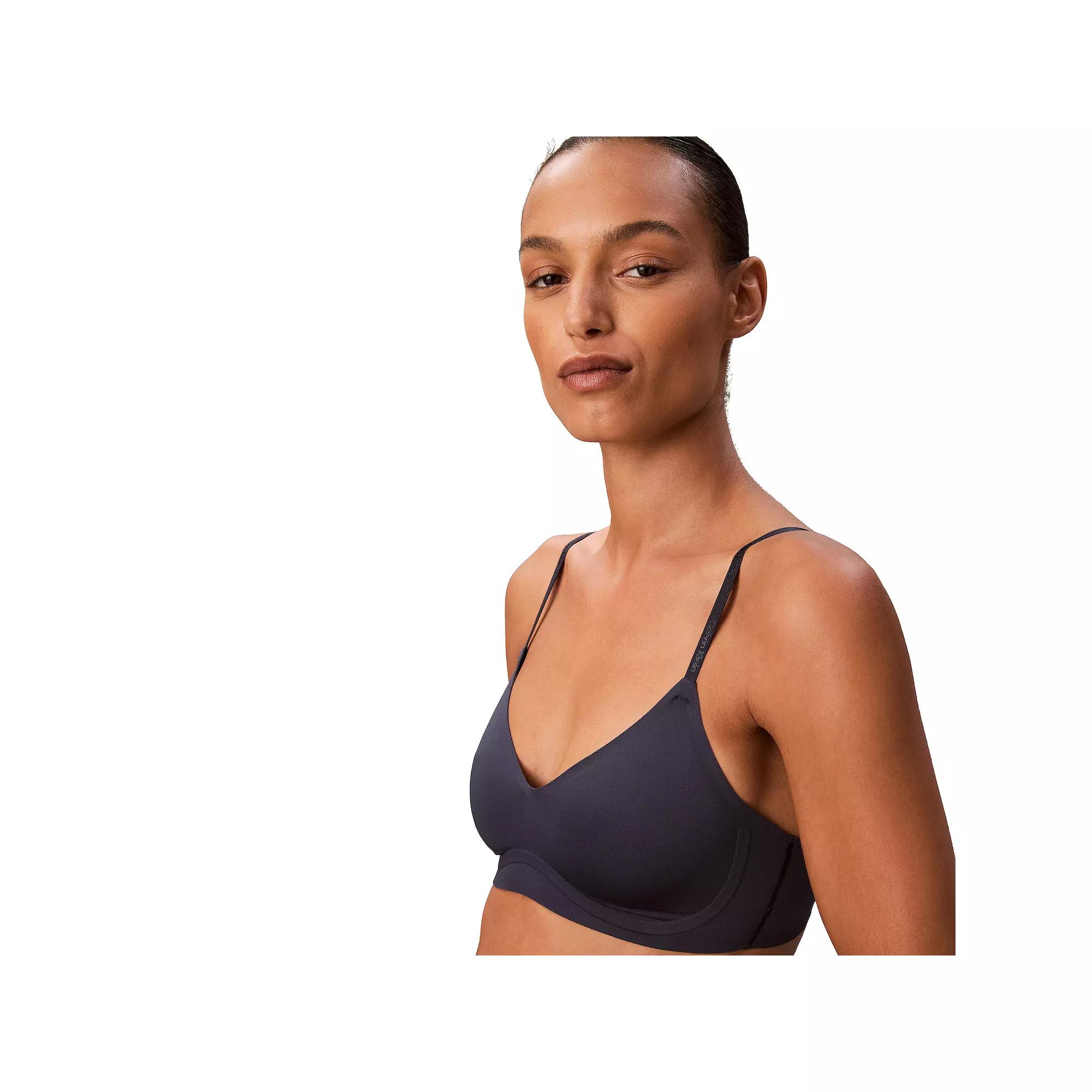 Calvin Klein Invisibles Comfort Lightly Lined Gel Wire Bralette QF7142, Women's,  Product Image