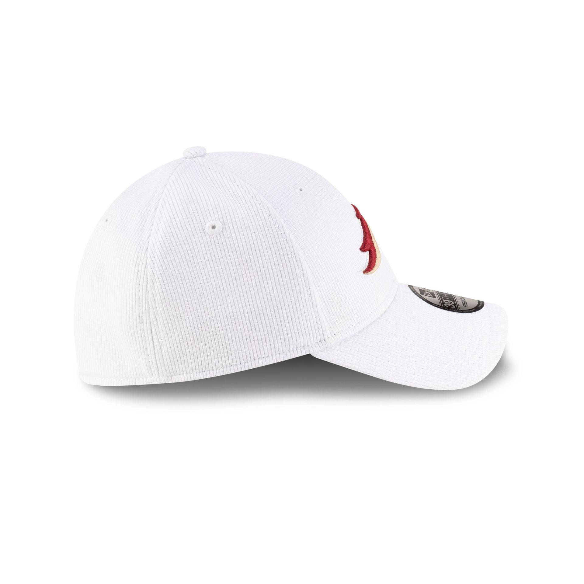 Birmingham Stallions White 39THIRTY Stretch Fit Hat Male Product Image