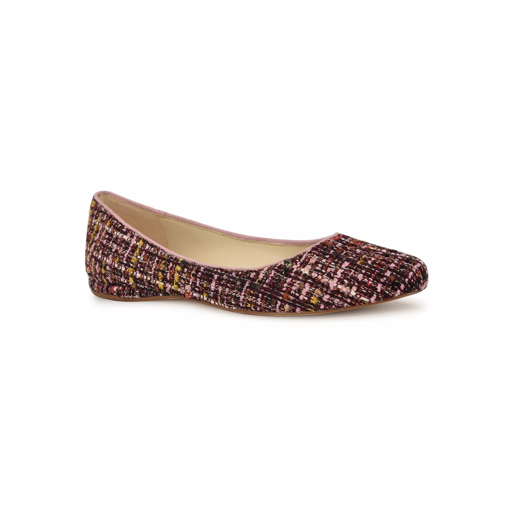 Nine West Speakup Women's Ballet Flats, Size: 6, Pink Tweed Team Product Image
