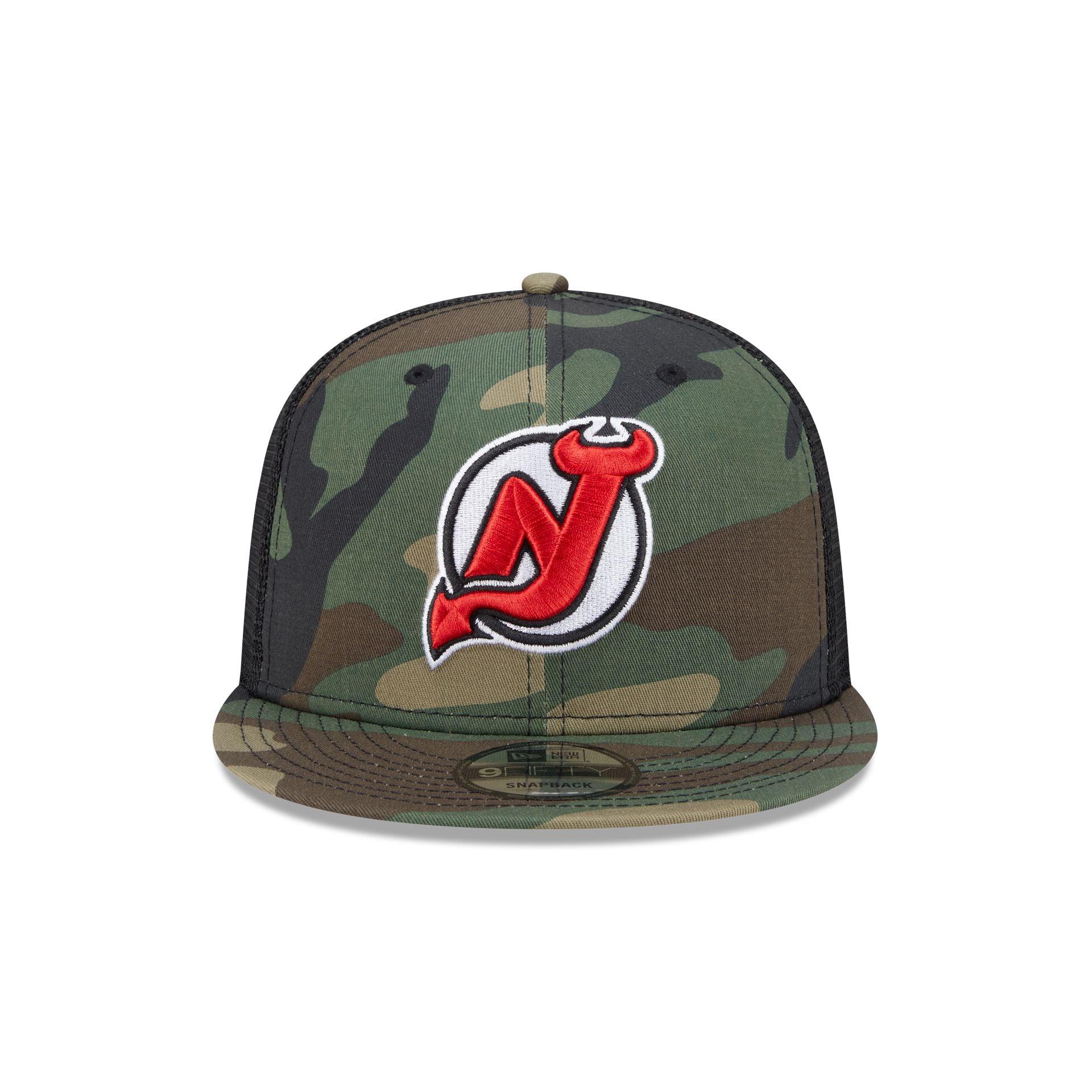 New Jersey Devils Camo 9FIFTY Trucker Hat Male Product Image