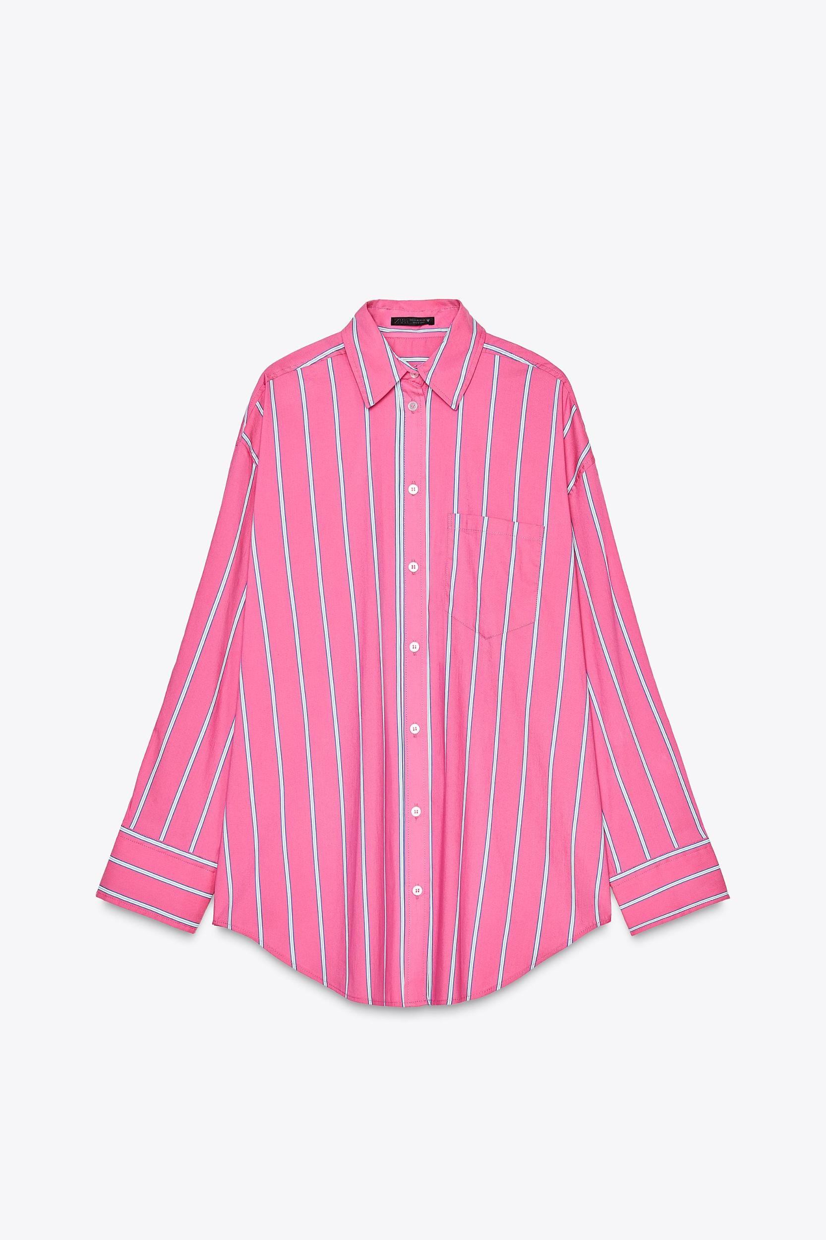 OVERSIZED STRIPED SHIRT Product Image