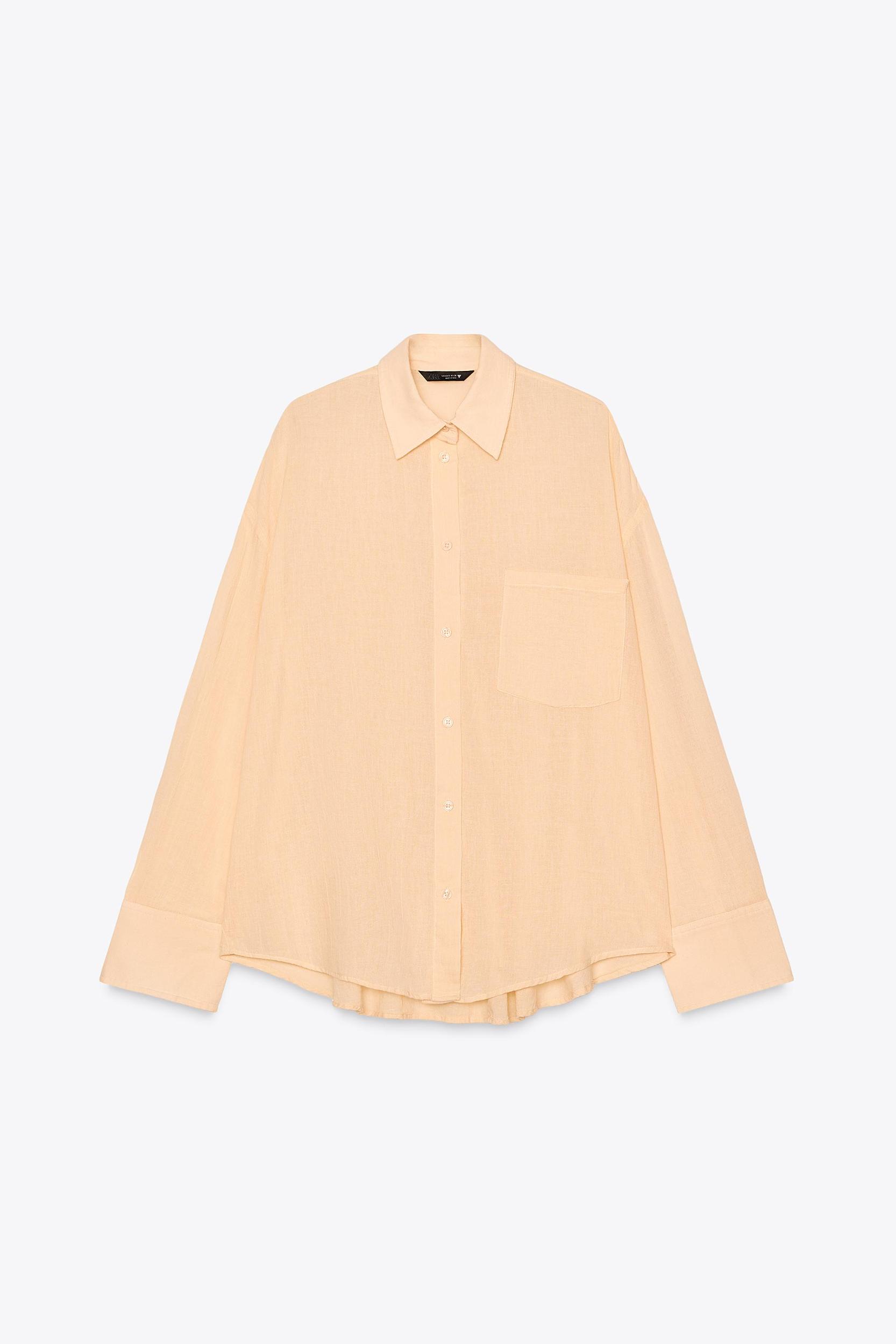 OVERSIZED GAUZE SHIRT Product Image