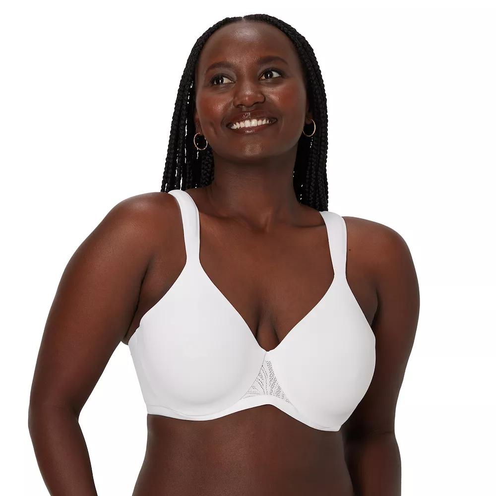 Bali®'s Coolest Smoothing Underwire T-Shirt Bra DF4580, Women's, Size: 42 D, White Product Image