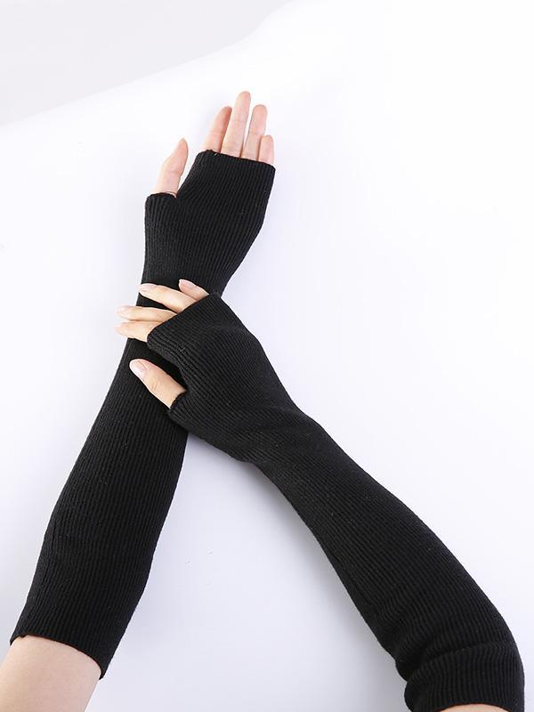 Knitted 7 Colors Sleevelet Accessories Product Image