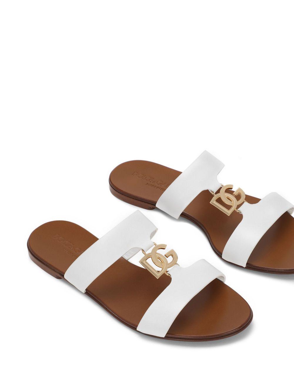 Bianca leather sandals Product Image