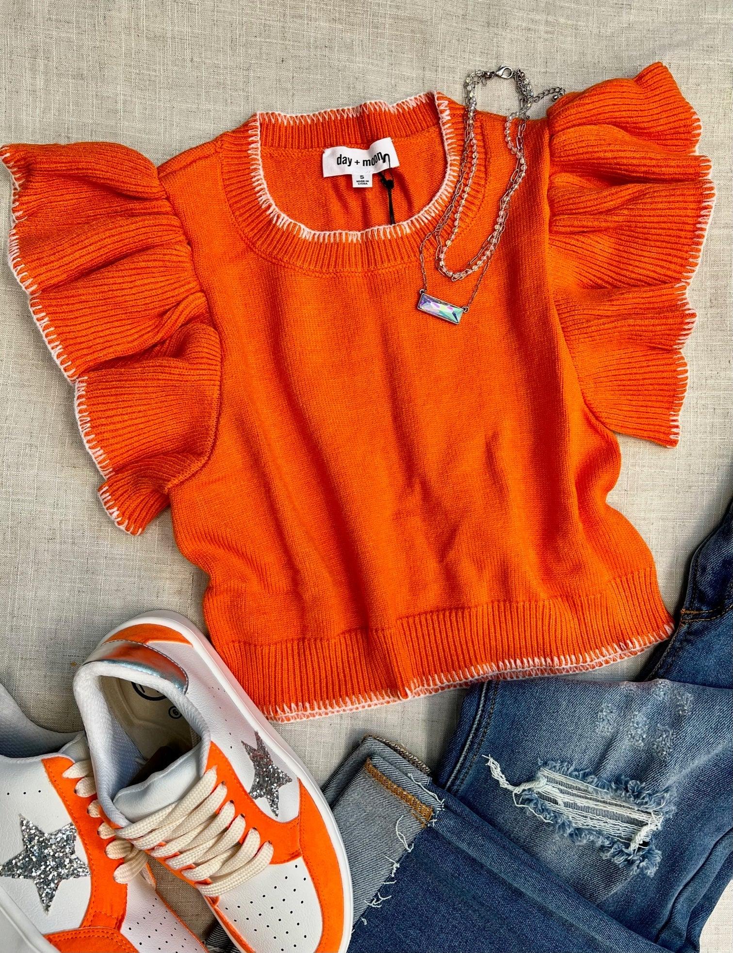 Wardrobe Staple Sunkist Cropped Sweater* Product Image